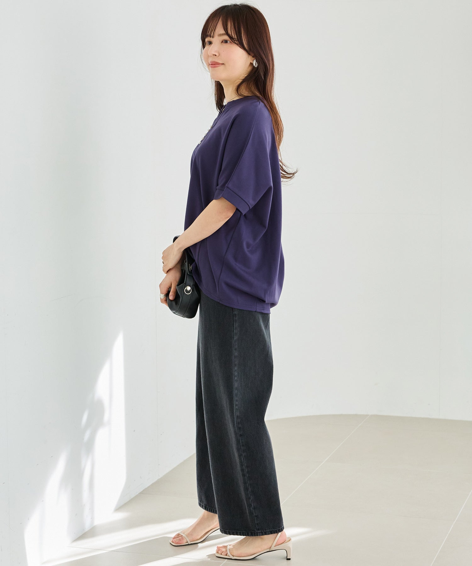 【好機能シリーズ】接触冷感・吸水速乾｜スキッパーパールプルオーバー