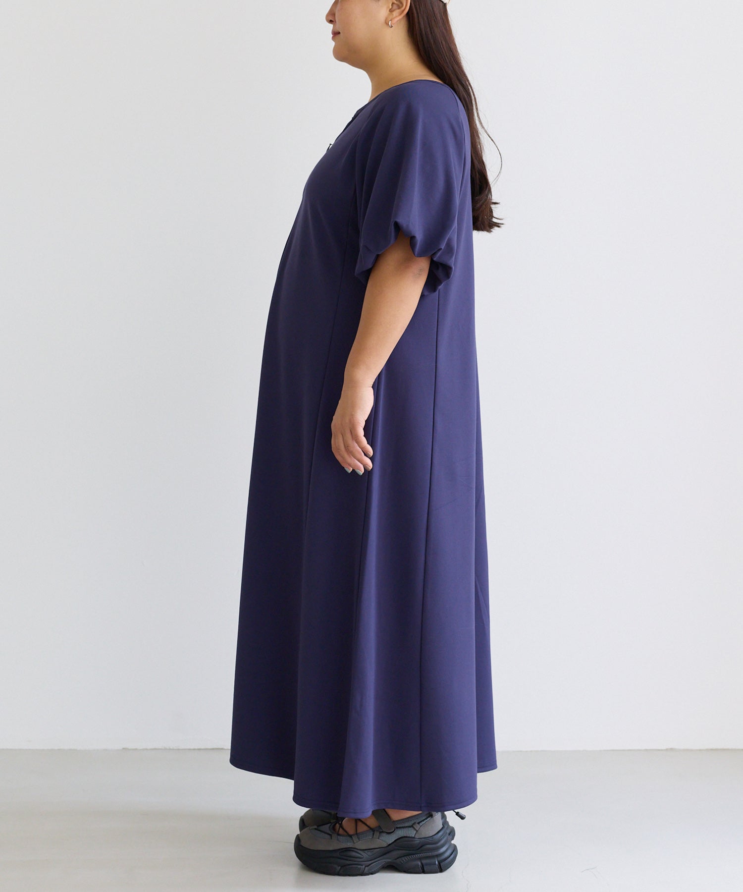 サイド　model:161cm 着用サイズ:3L
