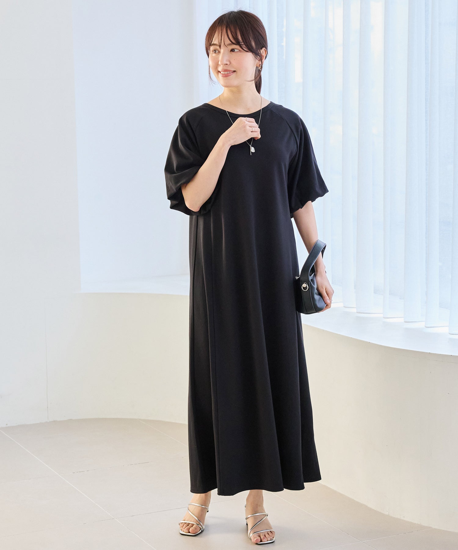 ブラック　model:163cm 着用サイズ:M