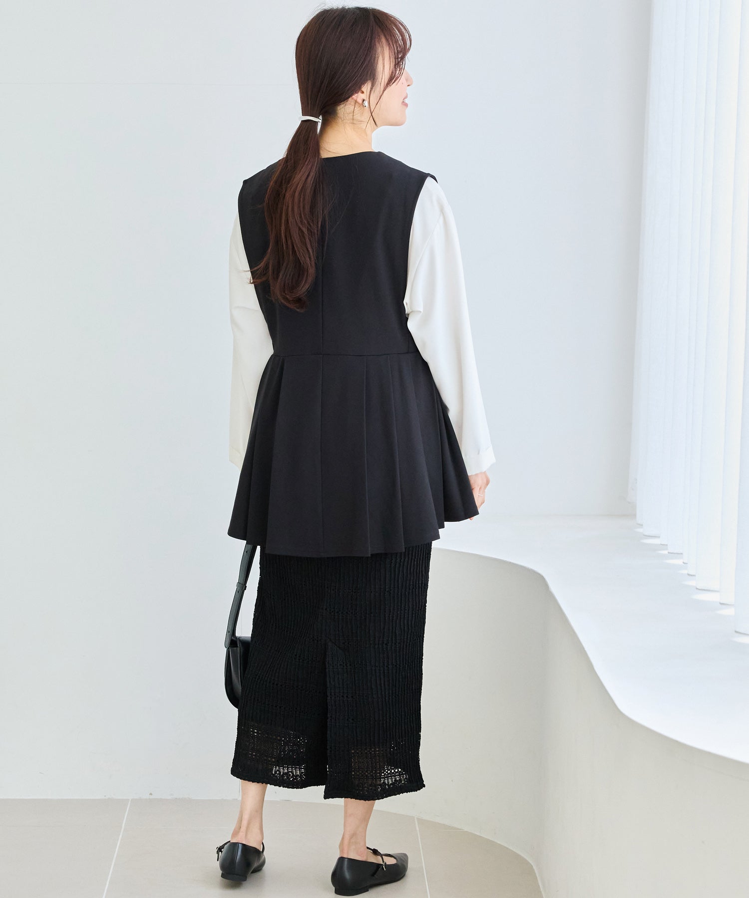 【好機能シリーズ】接触冷感・吸水速乾｜ダブルパール釦タックベスト