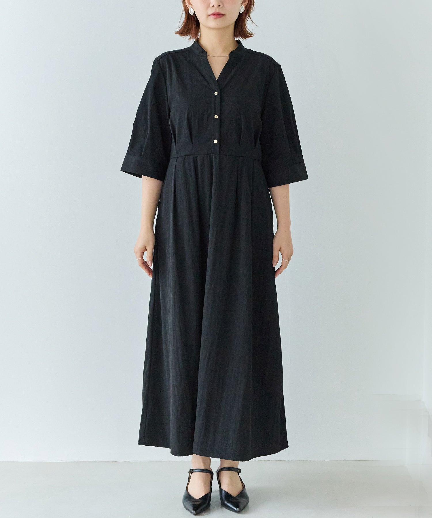 フロント　model:156cm 着用サイズ:M