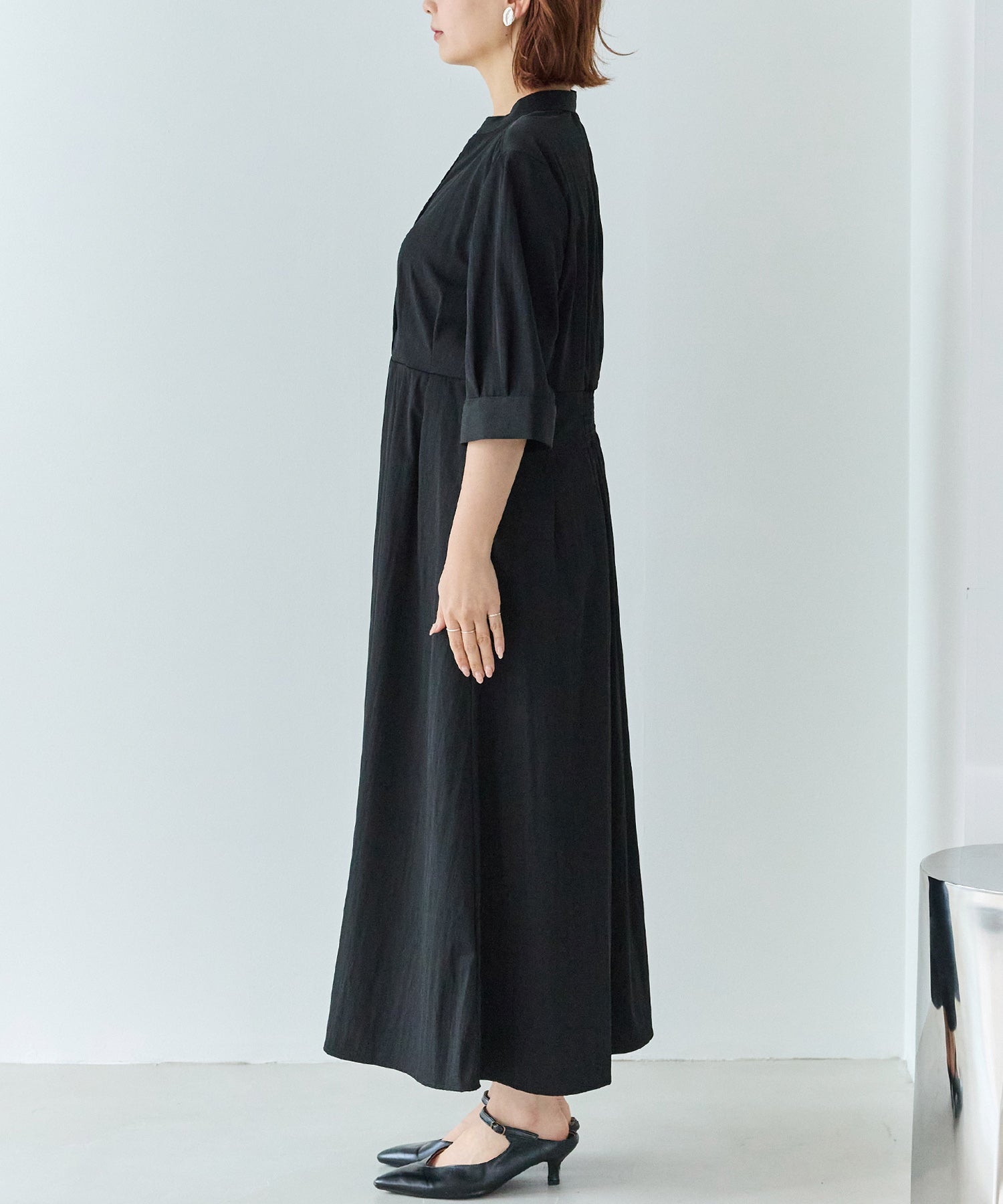 サイド　model:156cm 着用サイズ:M