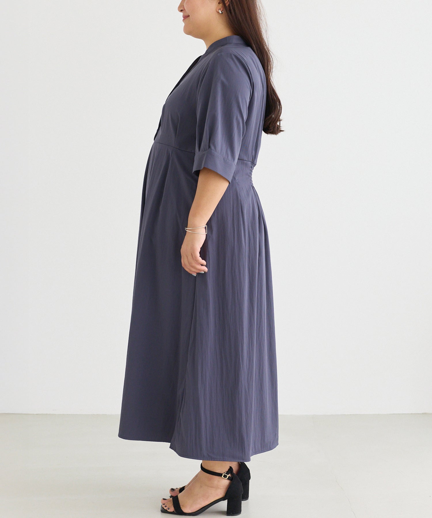 サイド　model:161cm 着用サイズ:3L