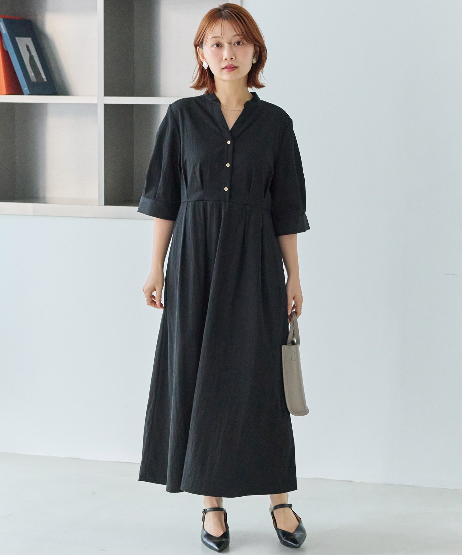 ブラック　model:156cm 着用サイズ:M