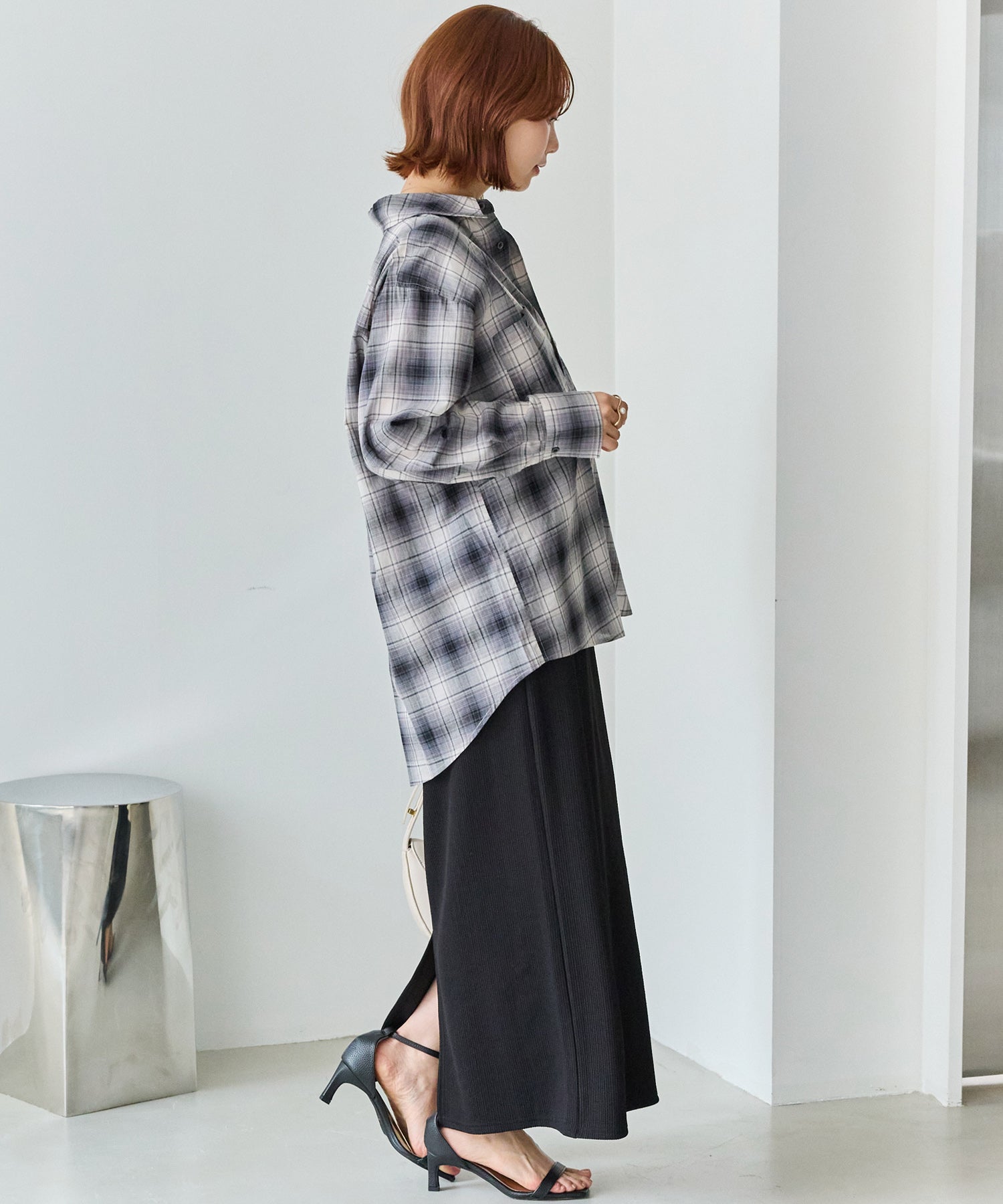 リブポンチナロースカート