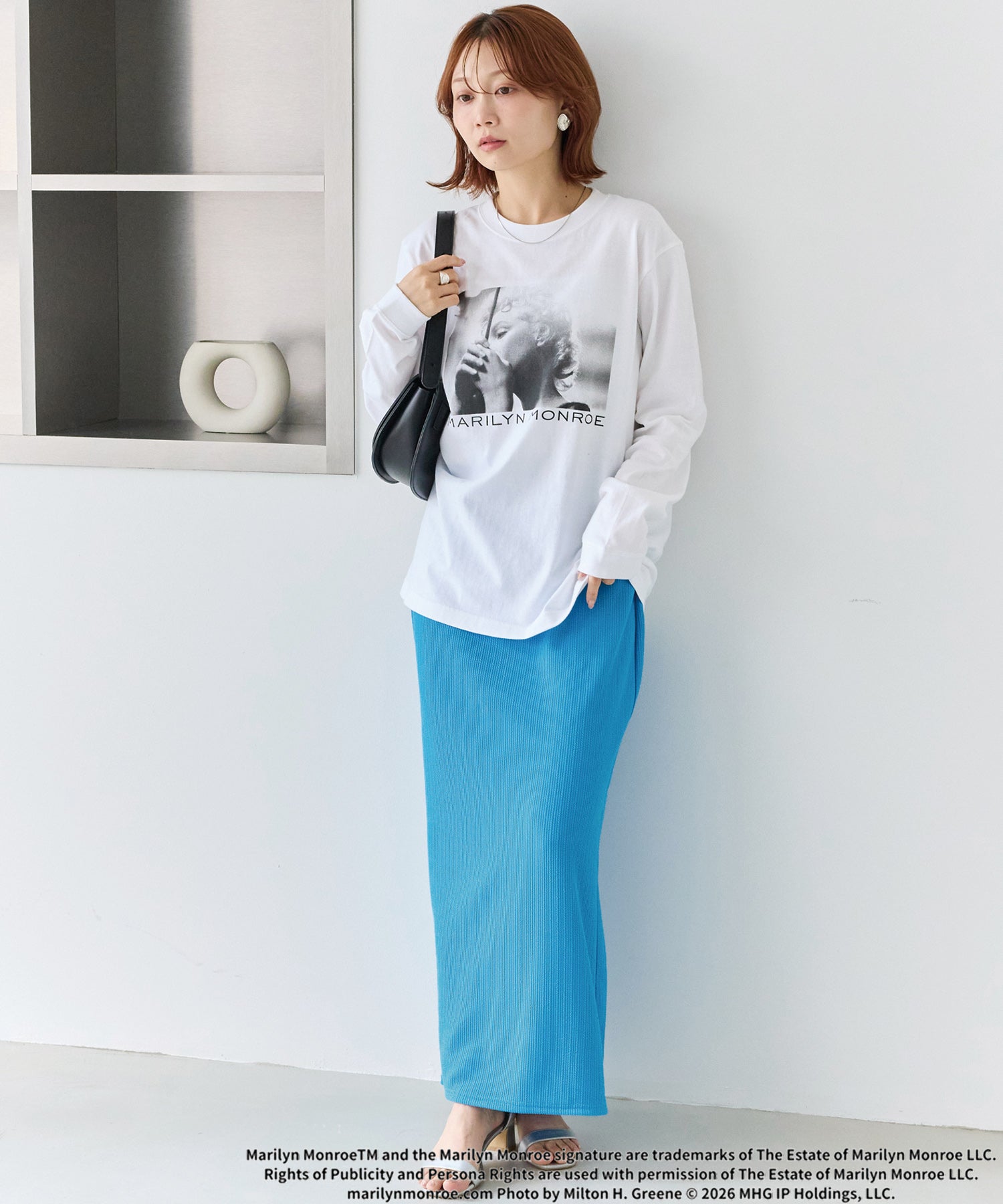 リブポンチナロースカート