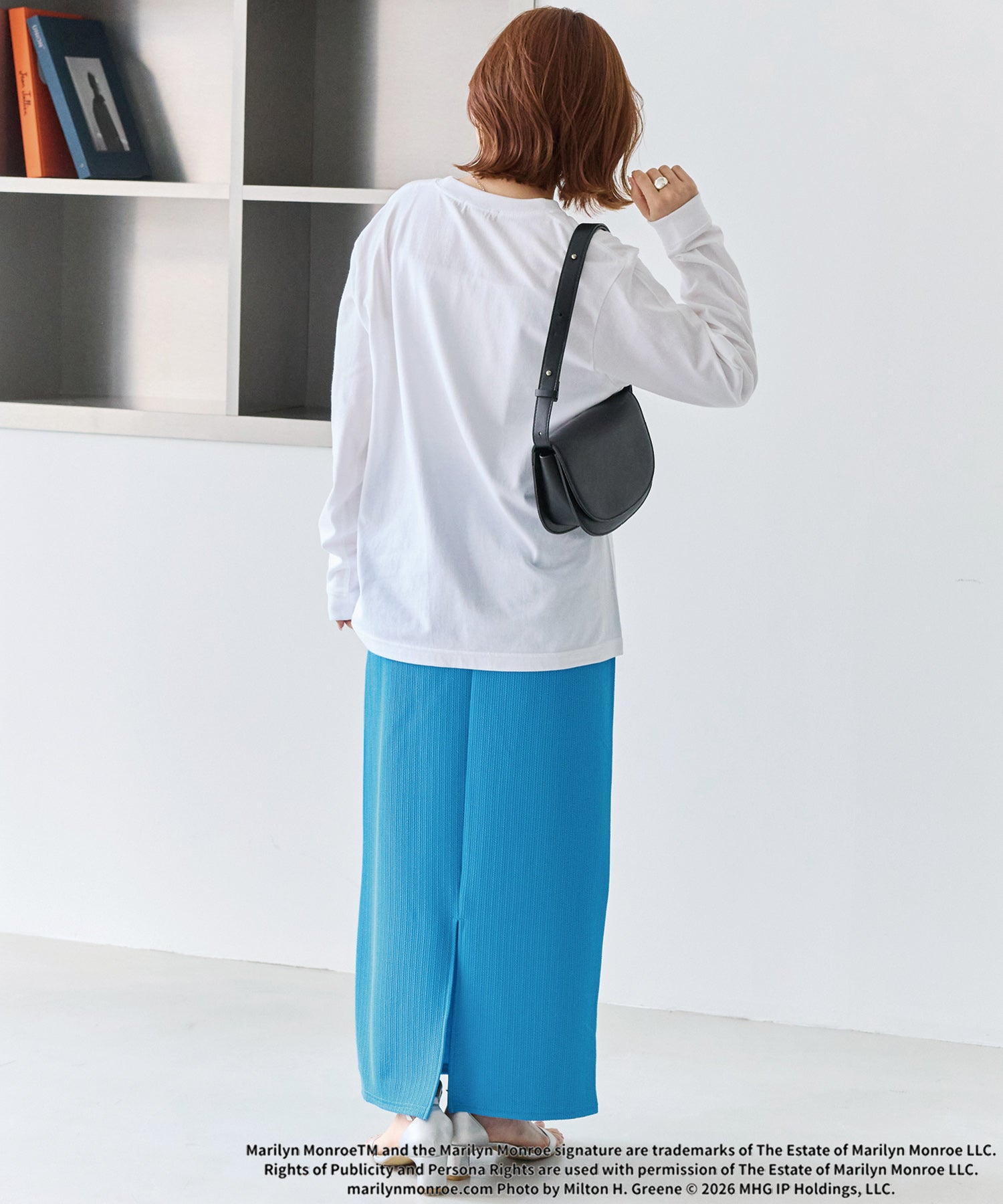 リブポンチナロースカート