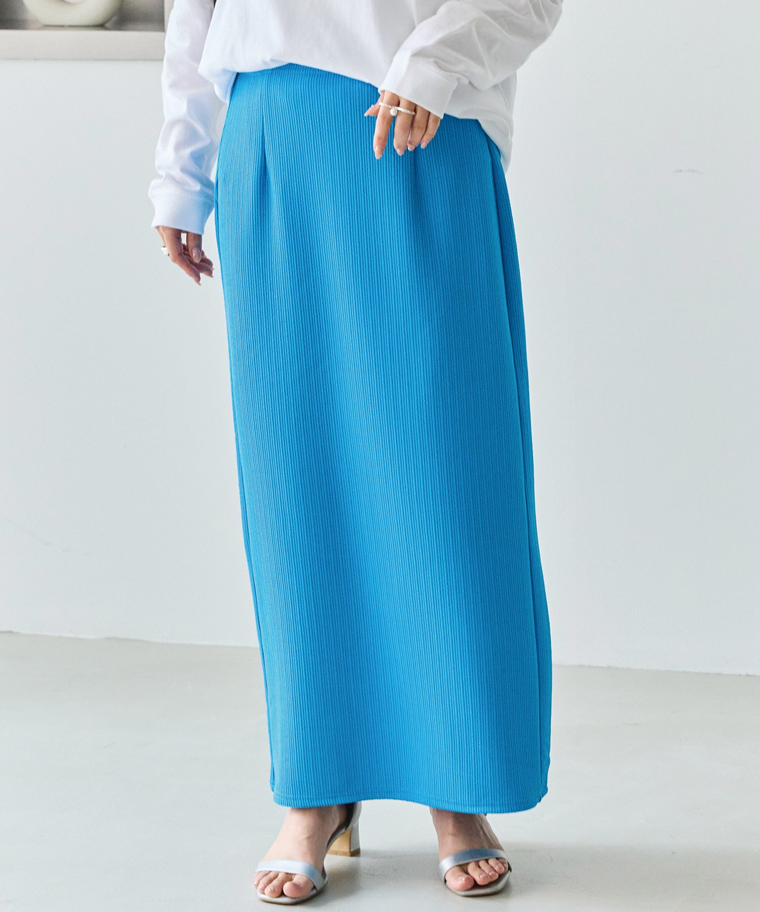 リブポンチナロースカート