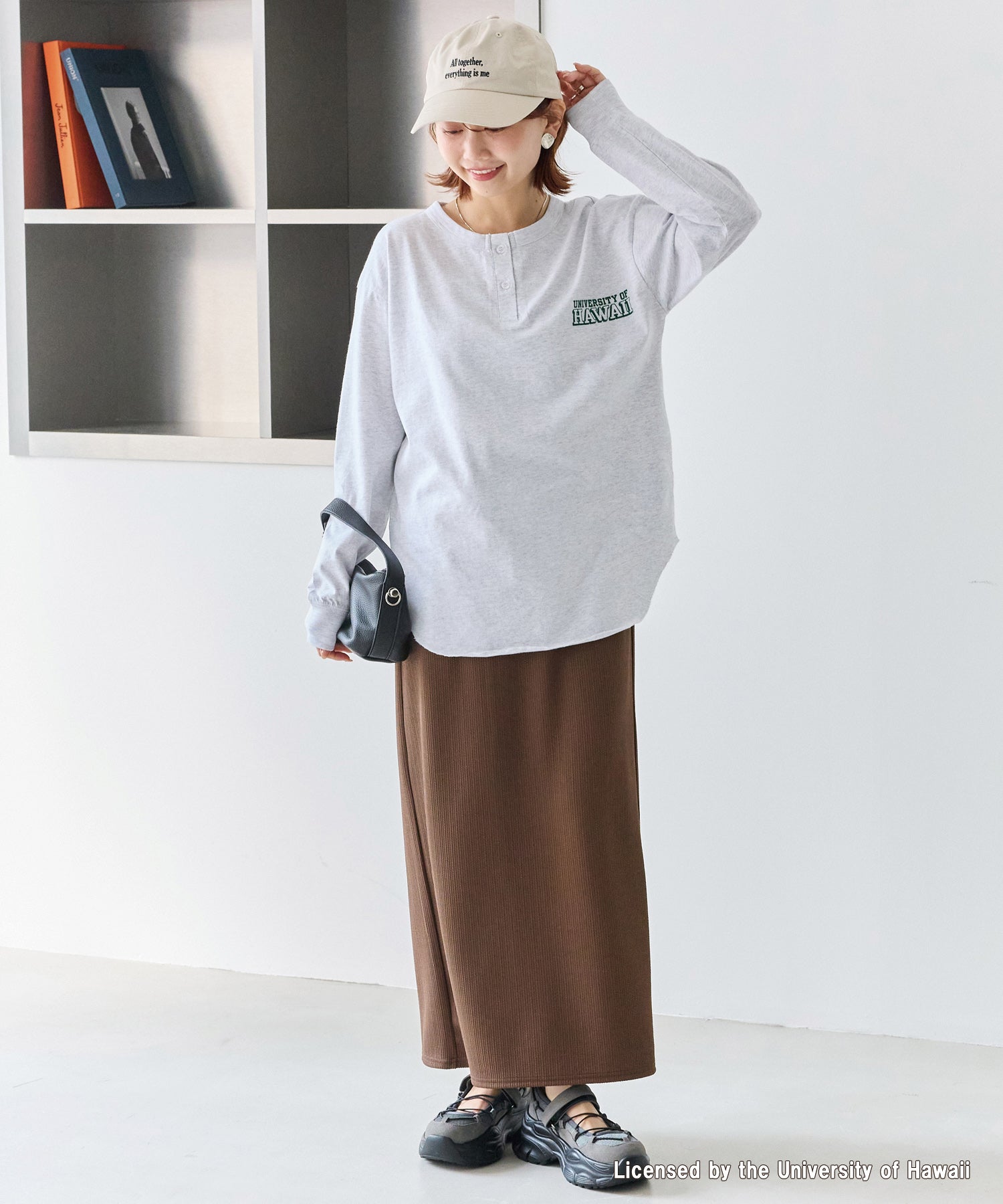 リブポンチナロースカート