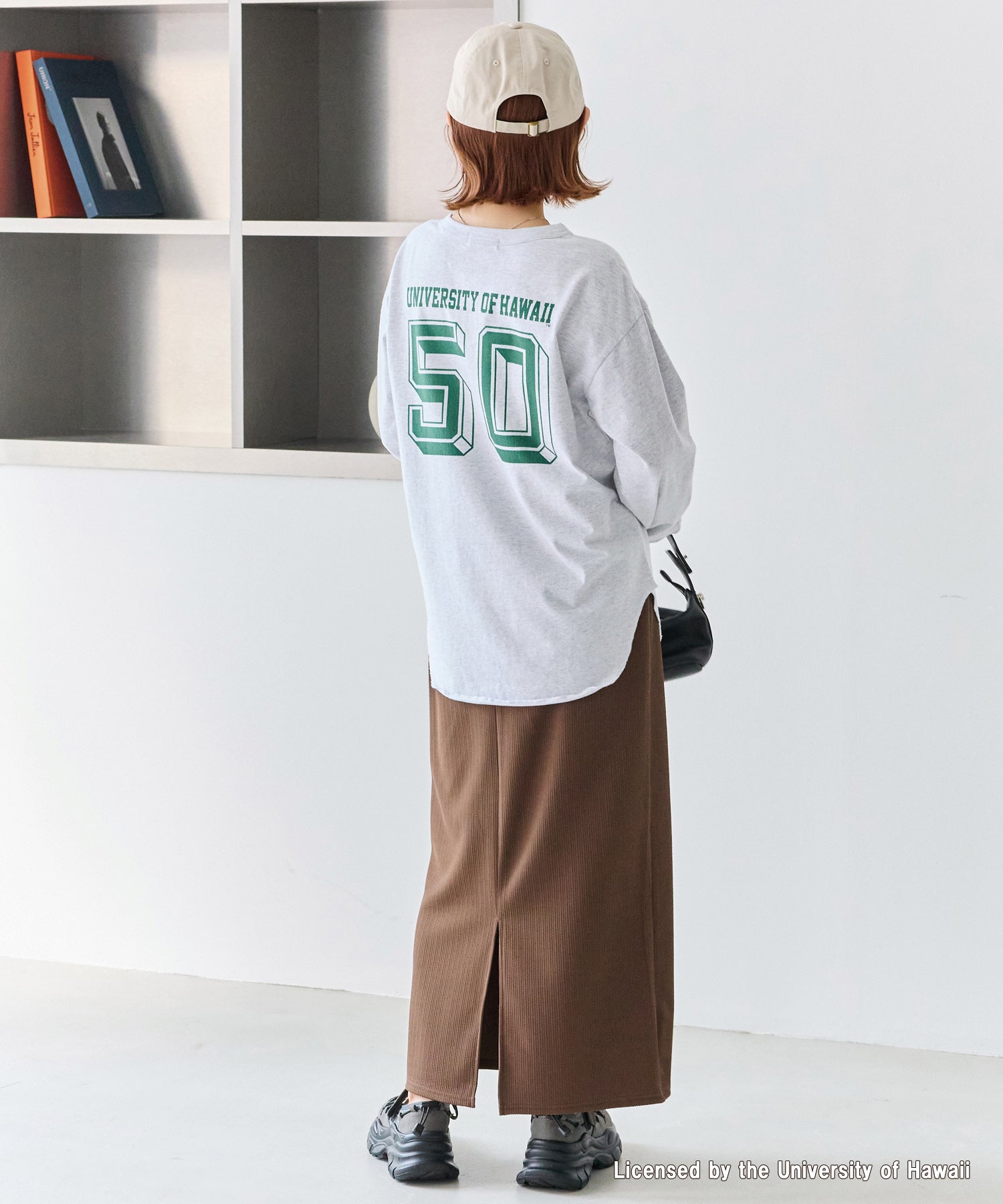 リブポンチナロースカート