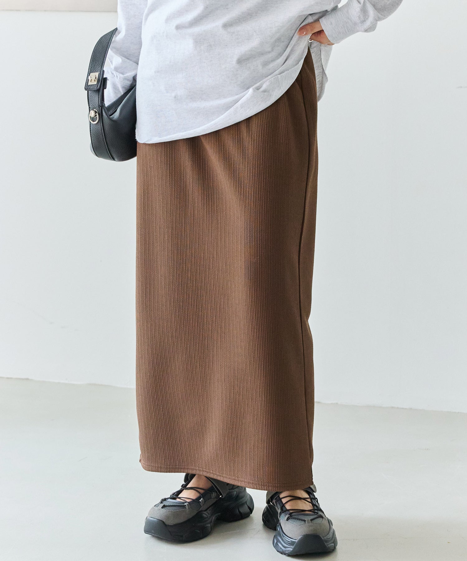 ブラウン　model:156cm 着用サイズ:M