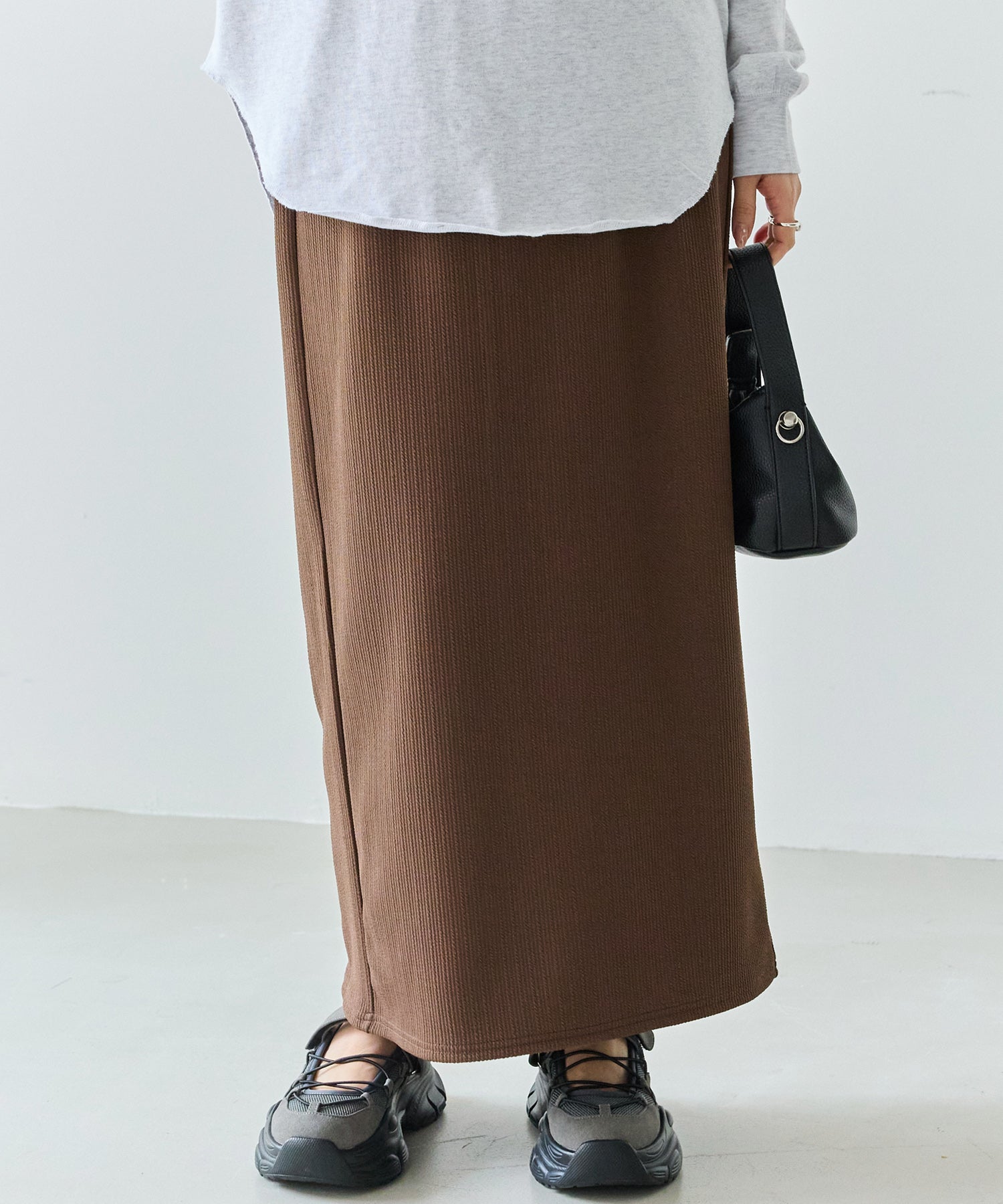 リブポンチナロースカート