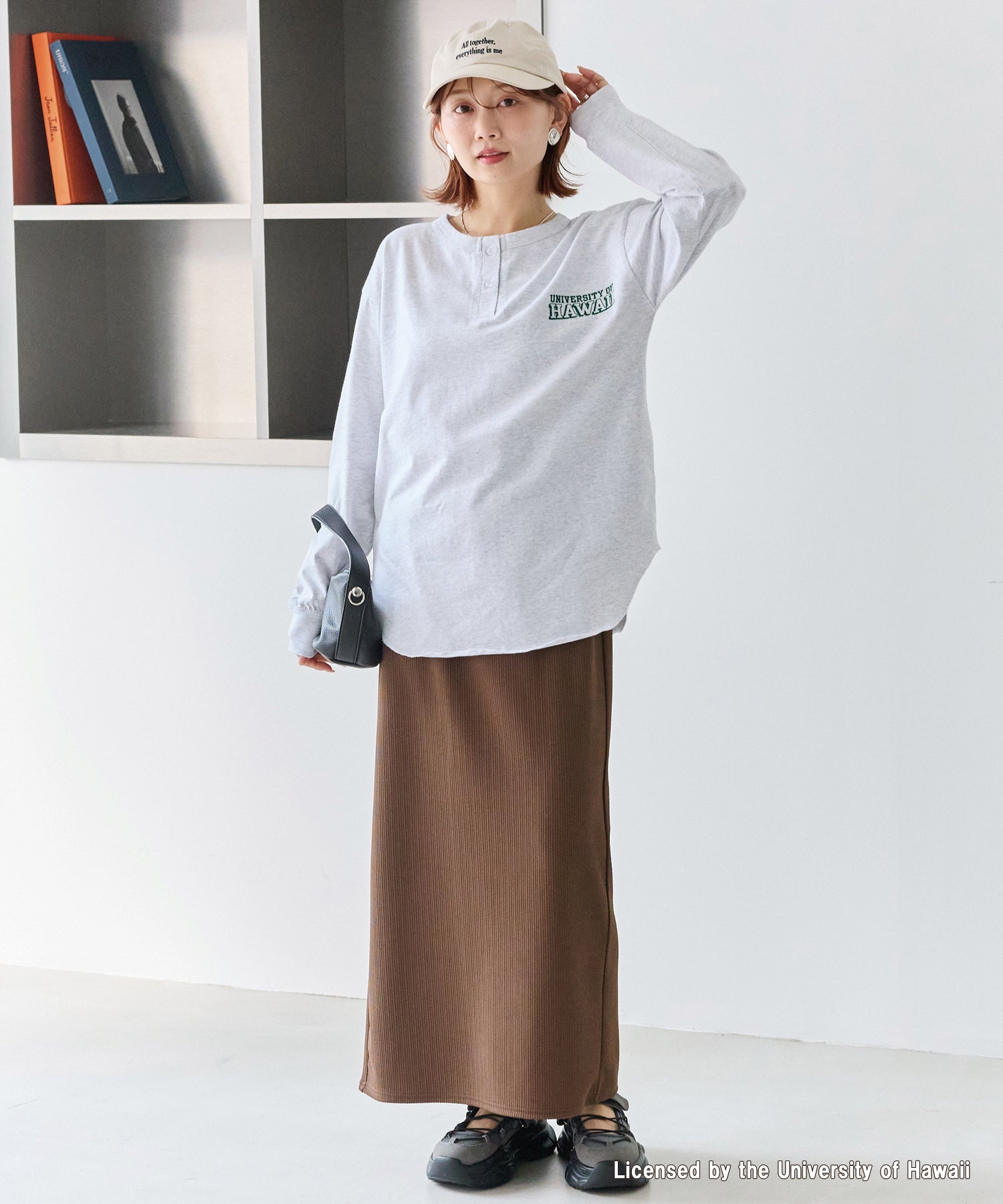 リブポンチナロースカート