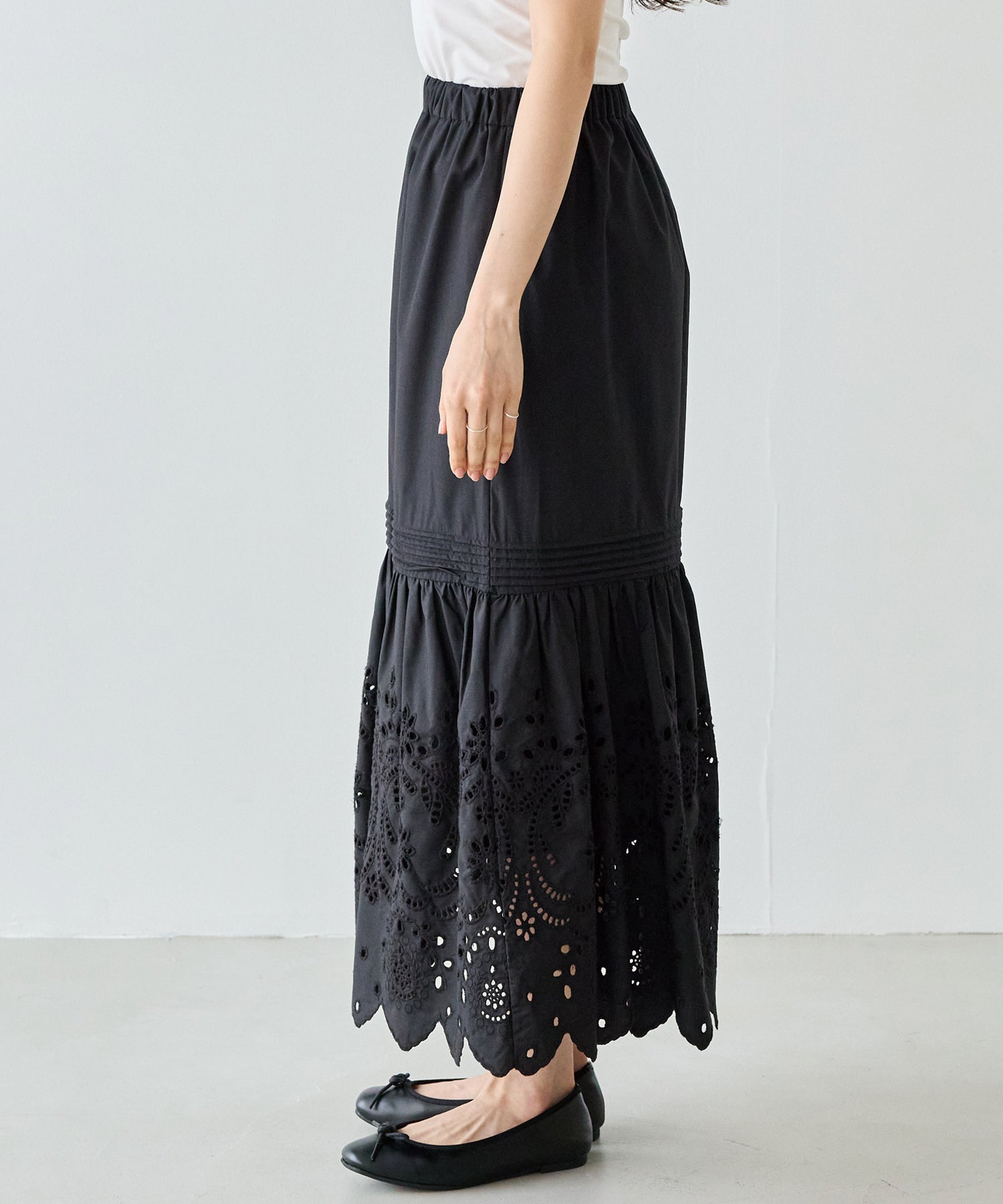 サイド　model:163cm 着用サイズ:M