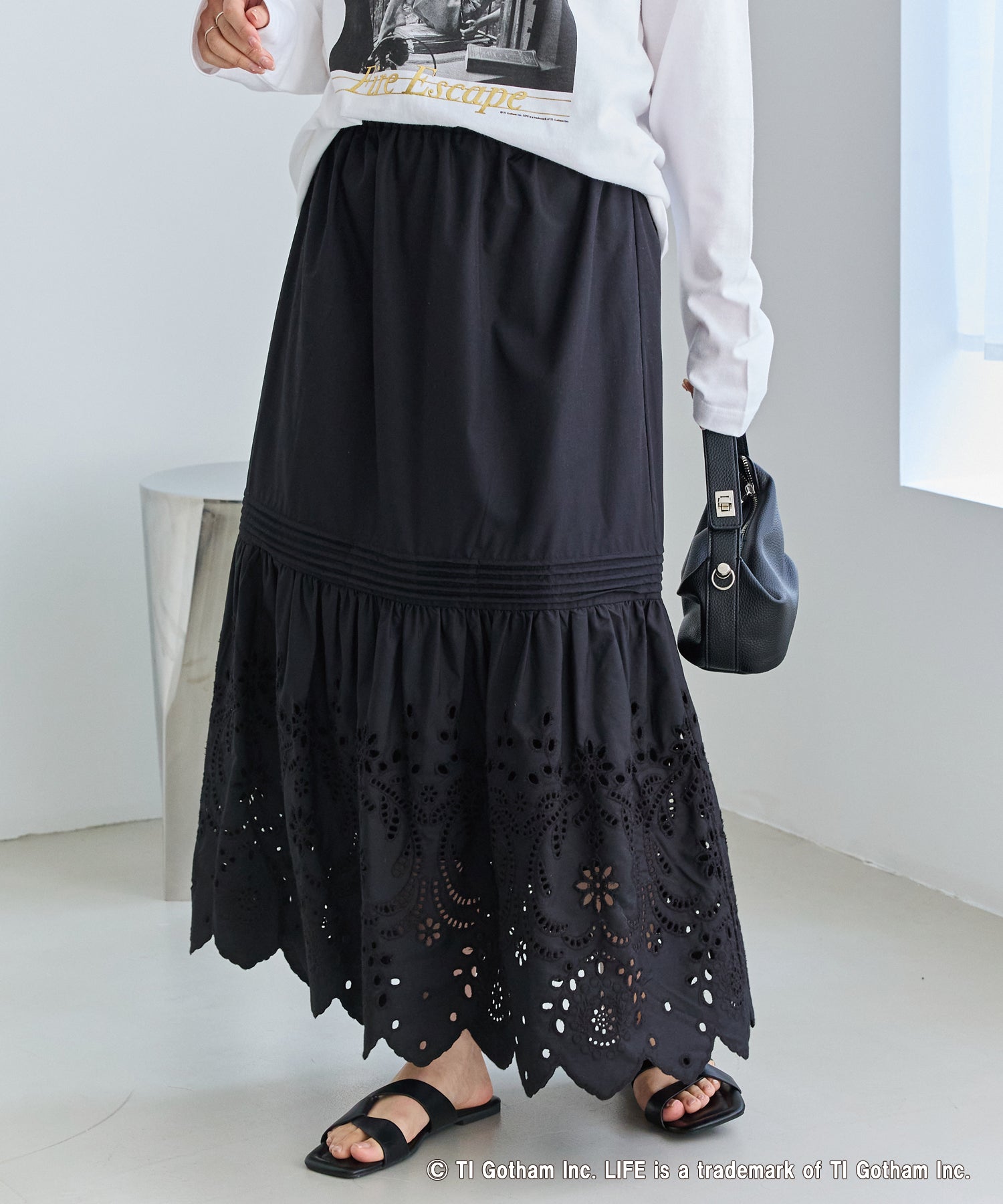 ブラック　model:156cm 着用サイズ:M