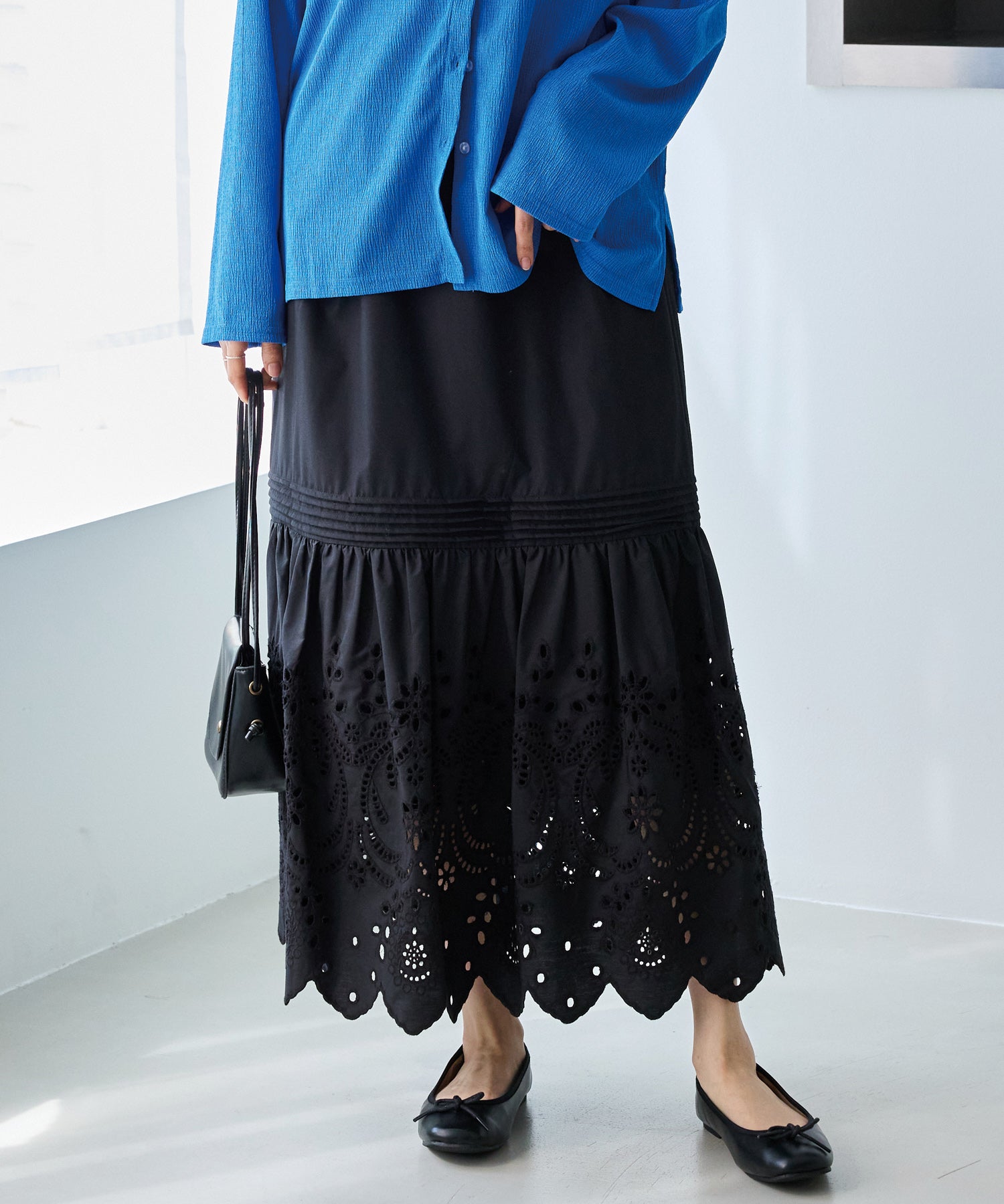 ブラック　model:163cm 着用サイズ:M