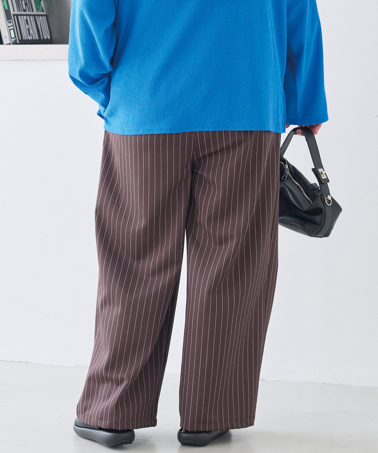 ブラウン　model:161cm 着用サイズ:3L