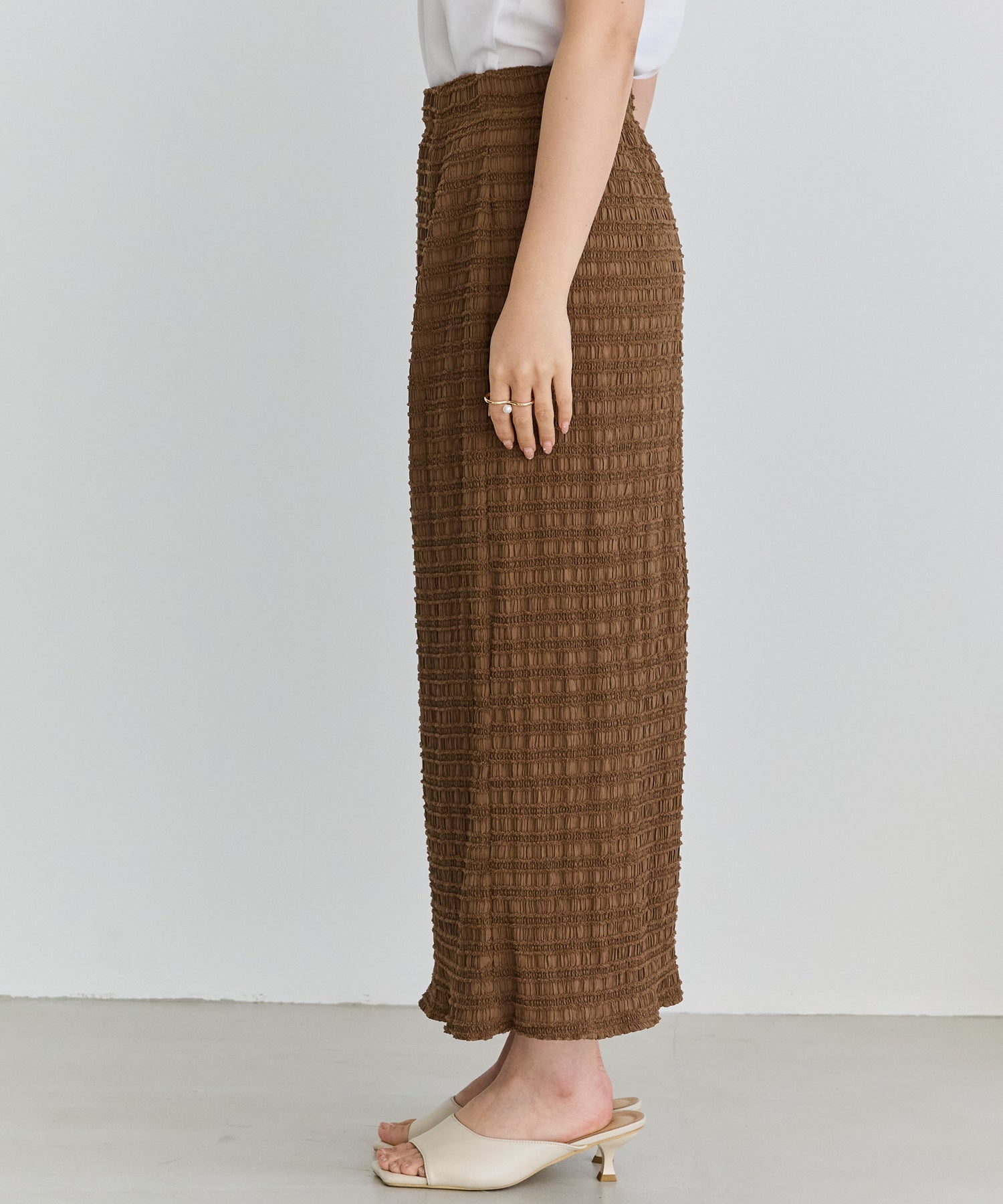 サイド　model:156cm 着用サイズ:M