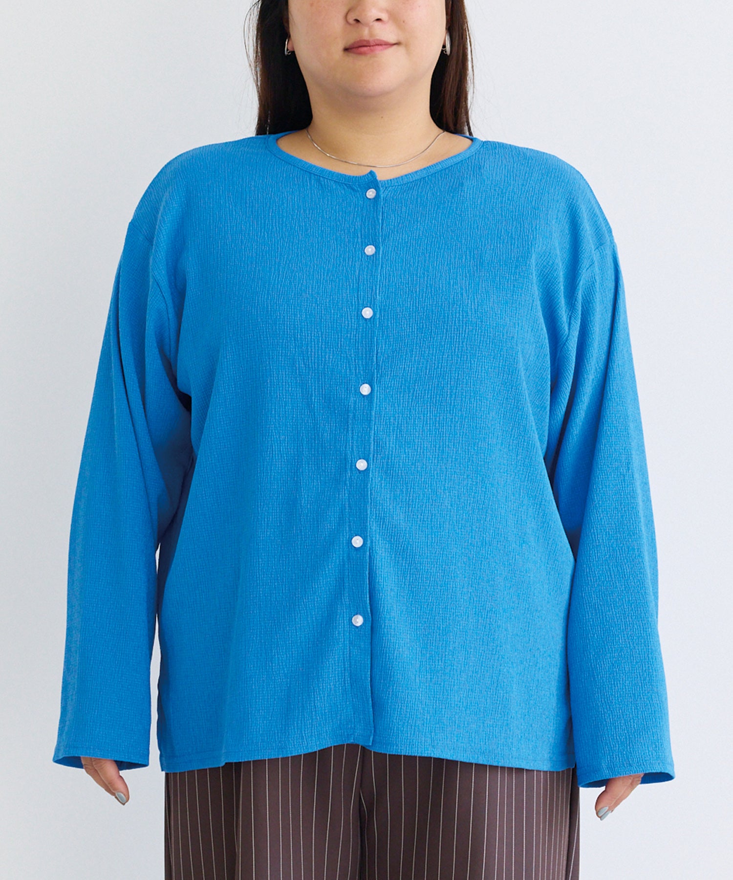 フロント　model:161cm 着用サイズ:3L