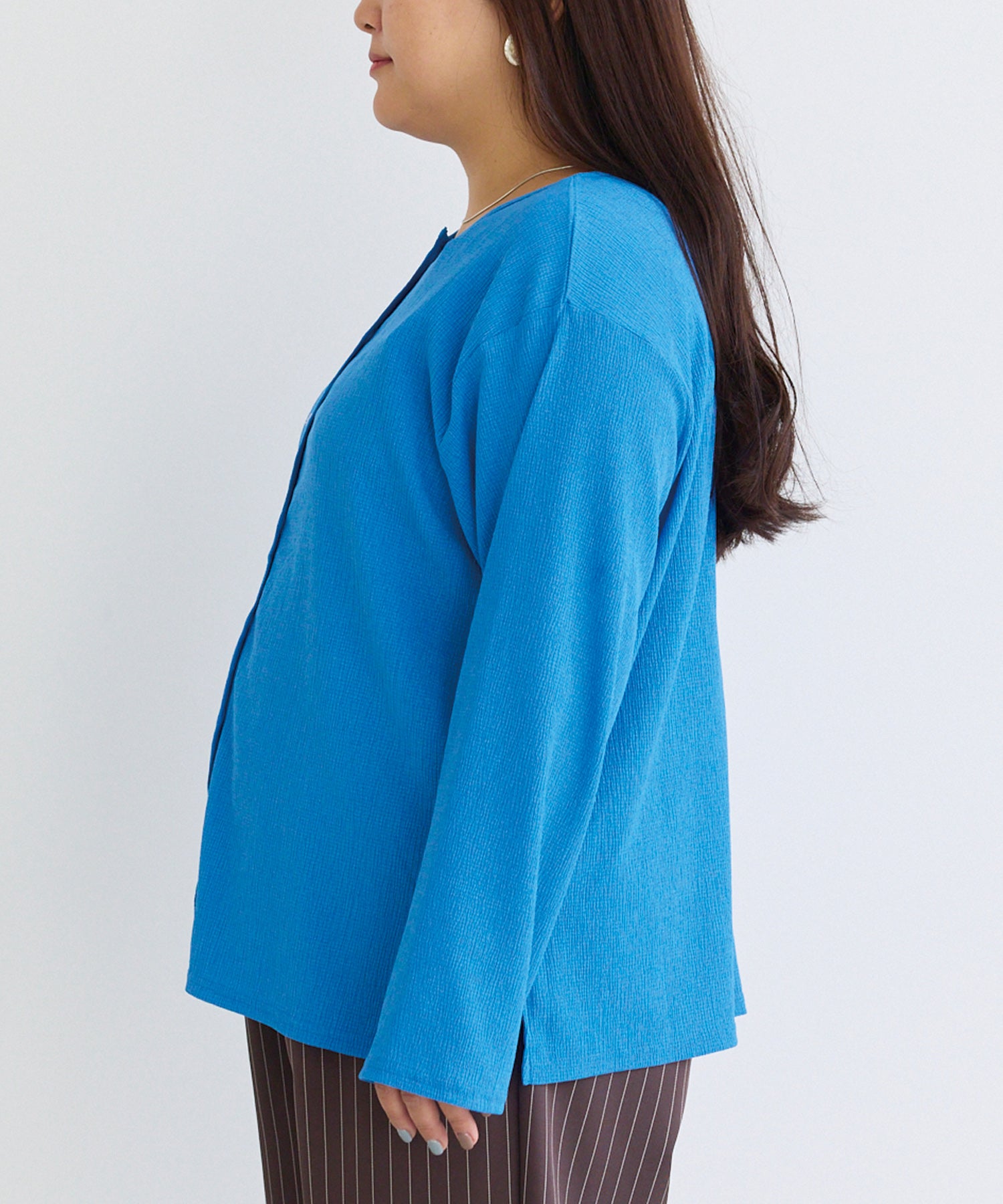 サイド　model:161cm 着用サイズ:3L