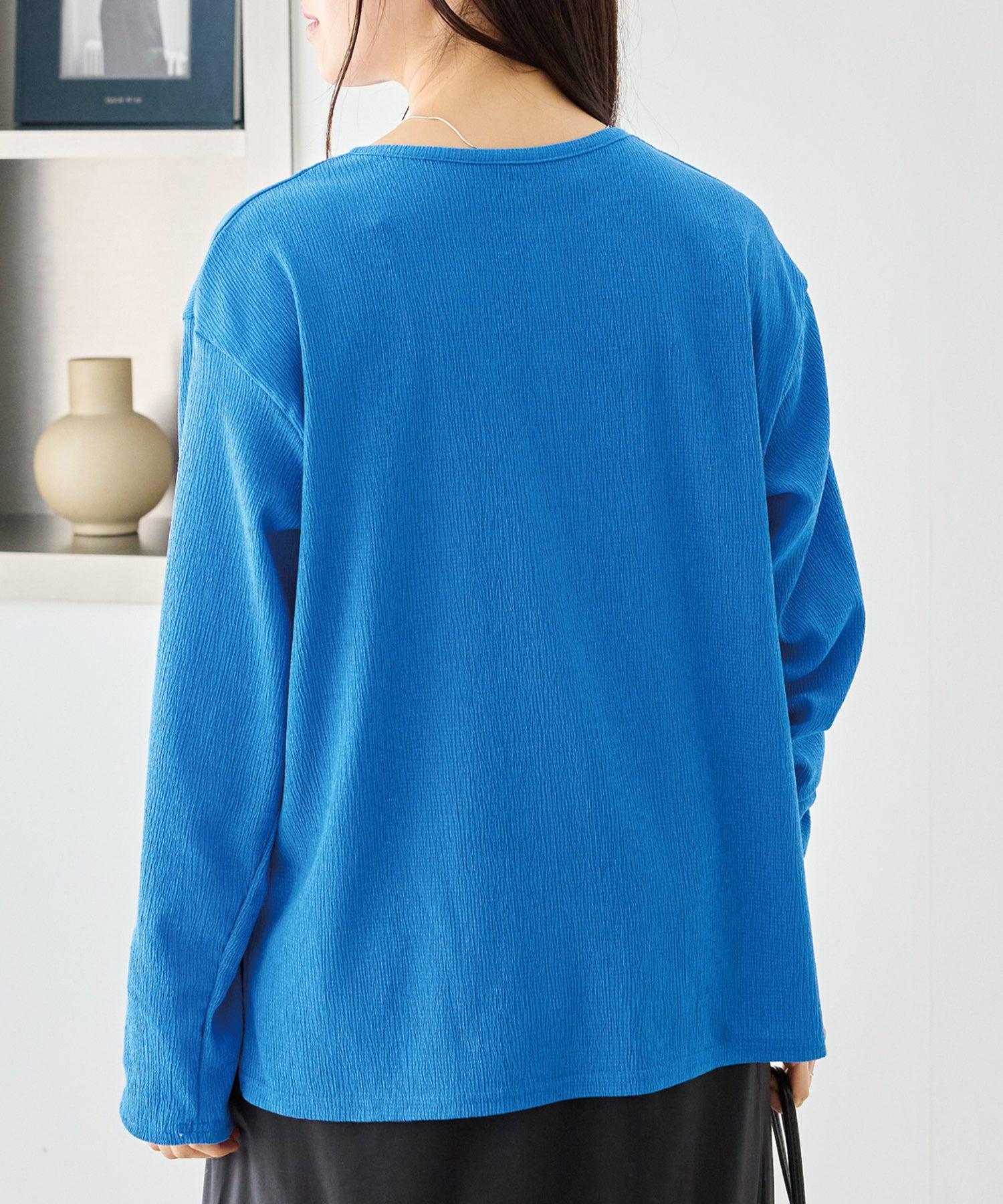 シアーブラウスカーデ