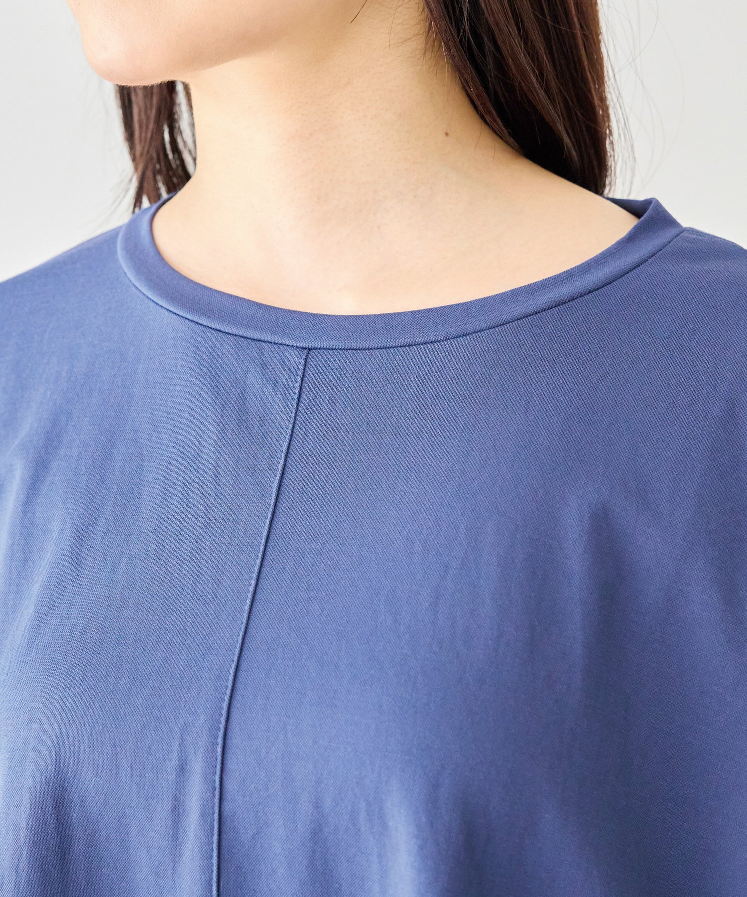 【好機能シリーズ】接触冷感｜トリコットワイドプルオーバー