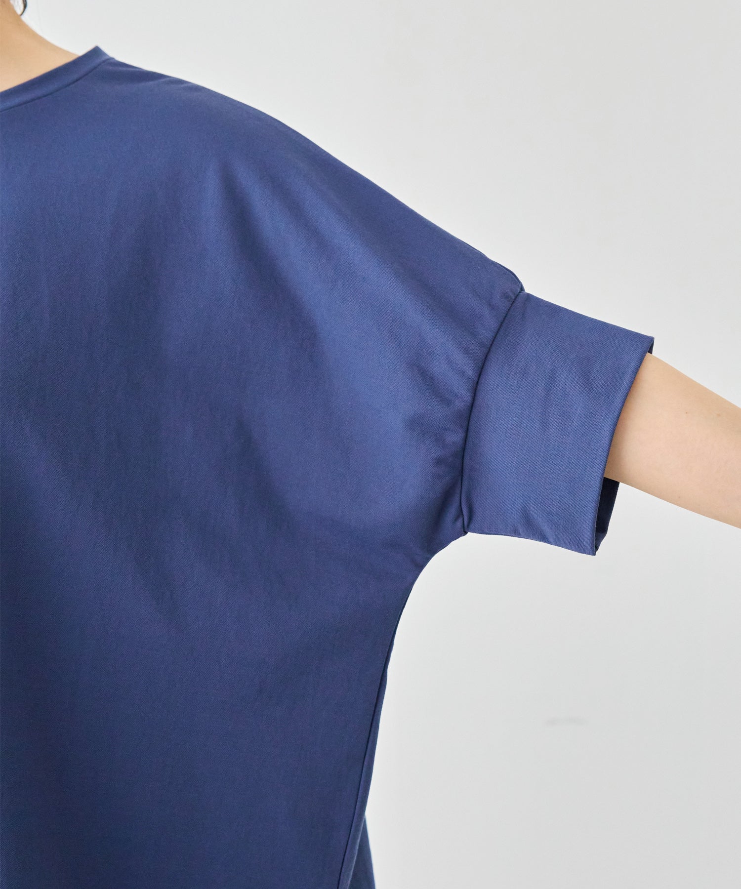 【好機能シリーズ】接触冷感｜トリコットワイドプルオーバー