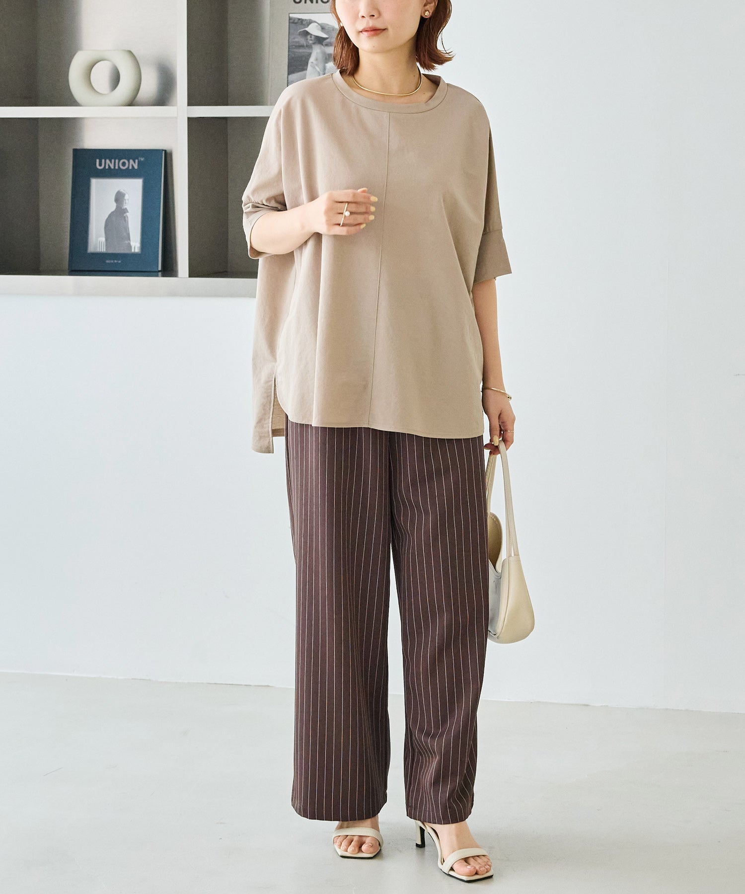 【好機能シリーズ】接触冷感｜トリコットワイドプルオーバー