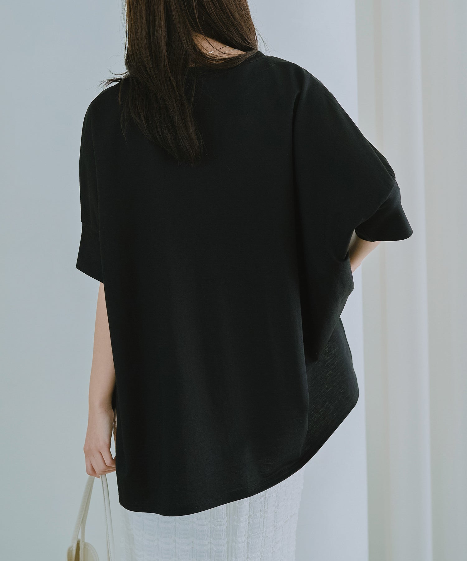 【好機能シリーズ】接触冷感｜トリコットワイドプルオーバー