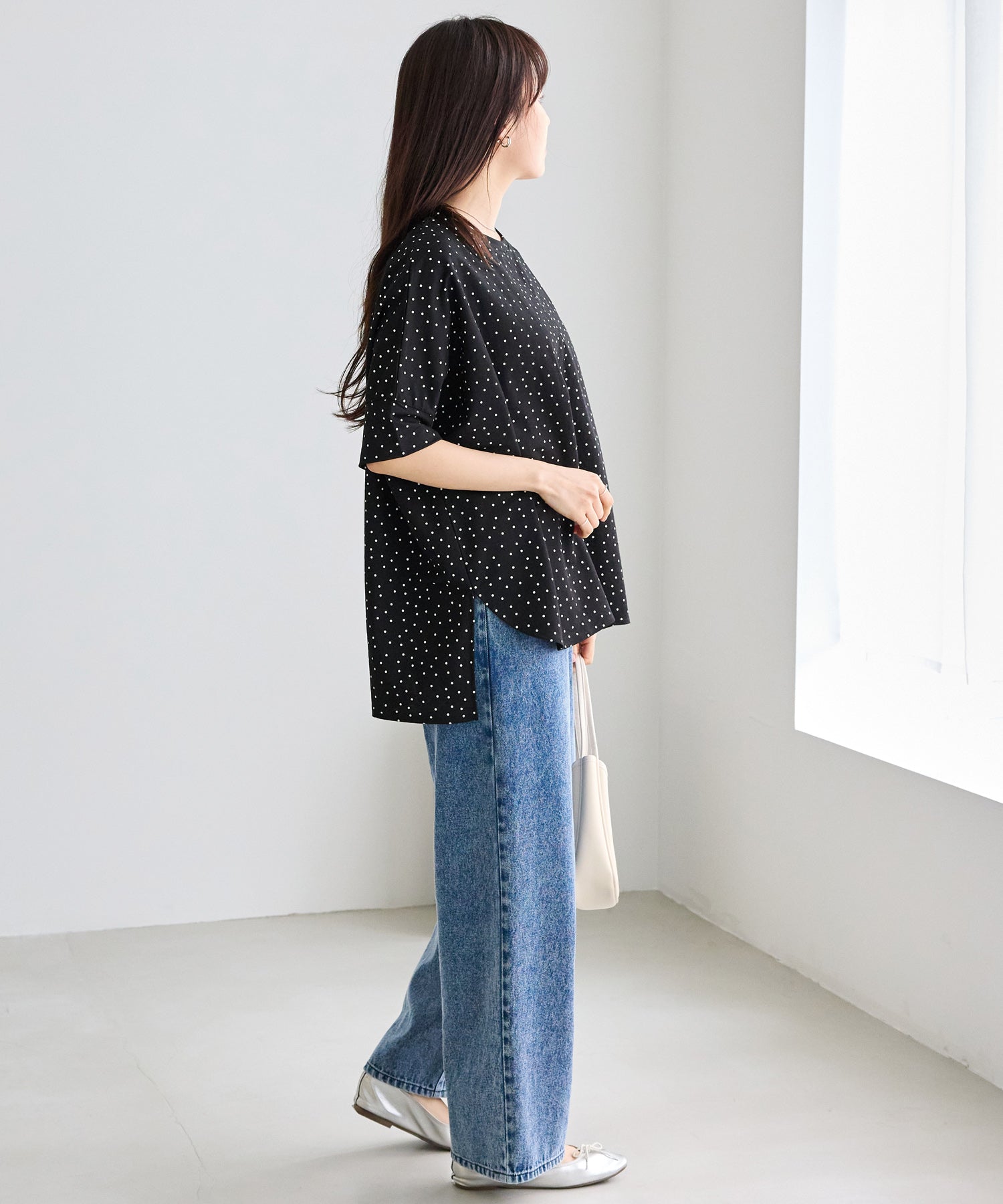 【好機能シリーズ】接触冷感｜トリコットワイドプルオーバー