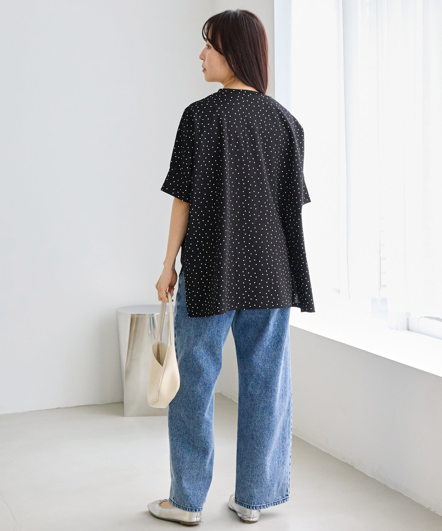 【好機能シリーズ】接触冷感｜トリコットワイドプルオーバー