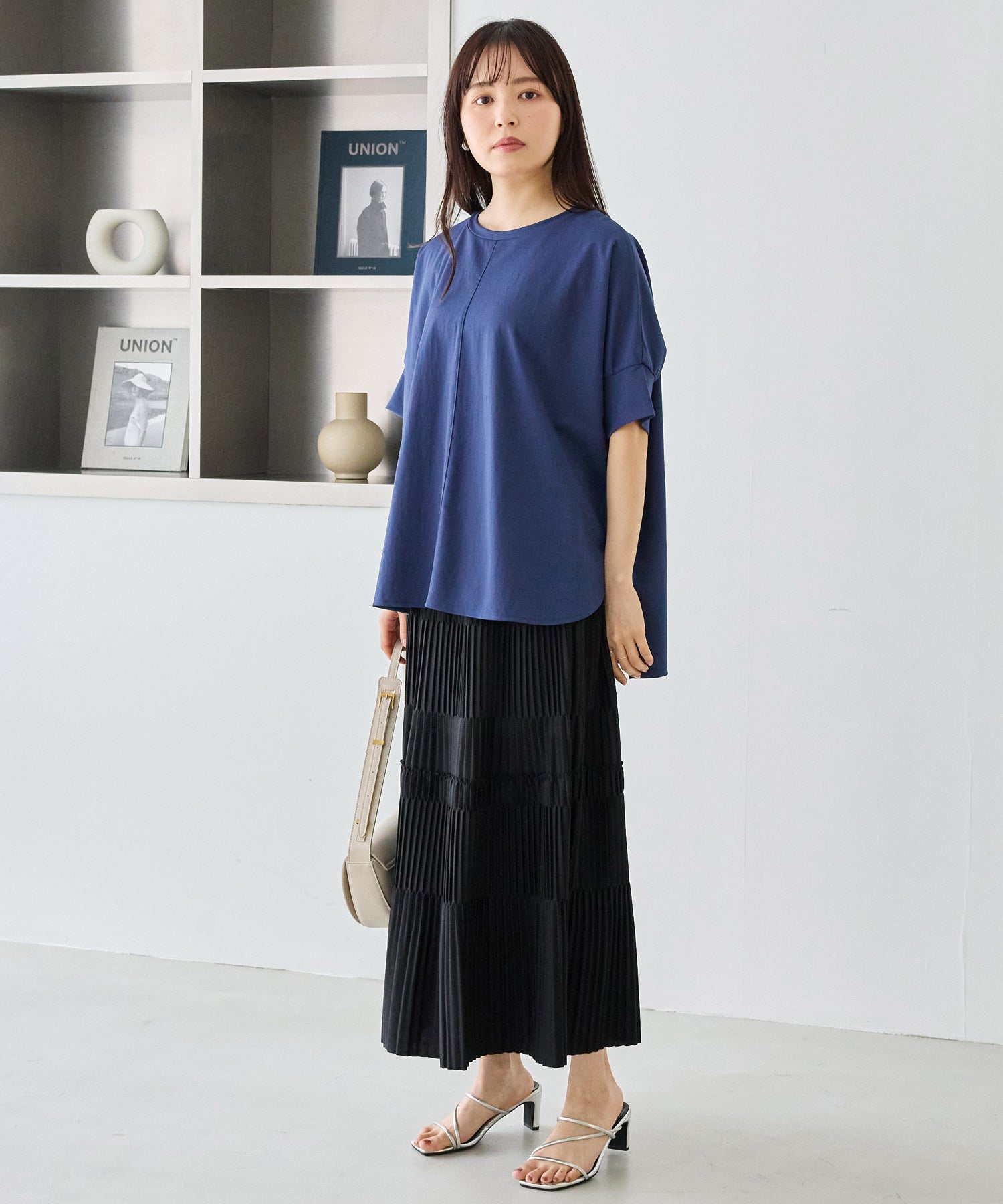 【好機能シリーズ】接触冷感｜トリコットワイドプルオーバー