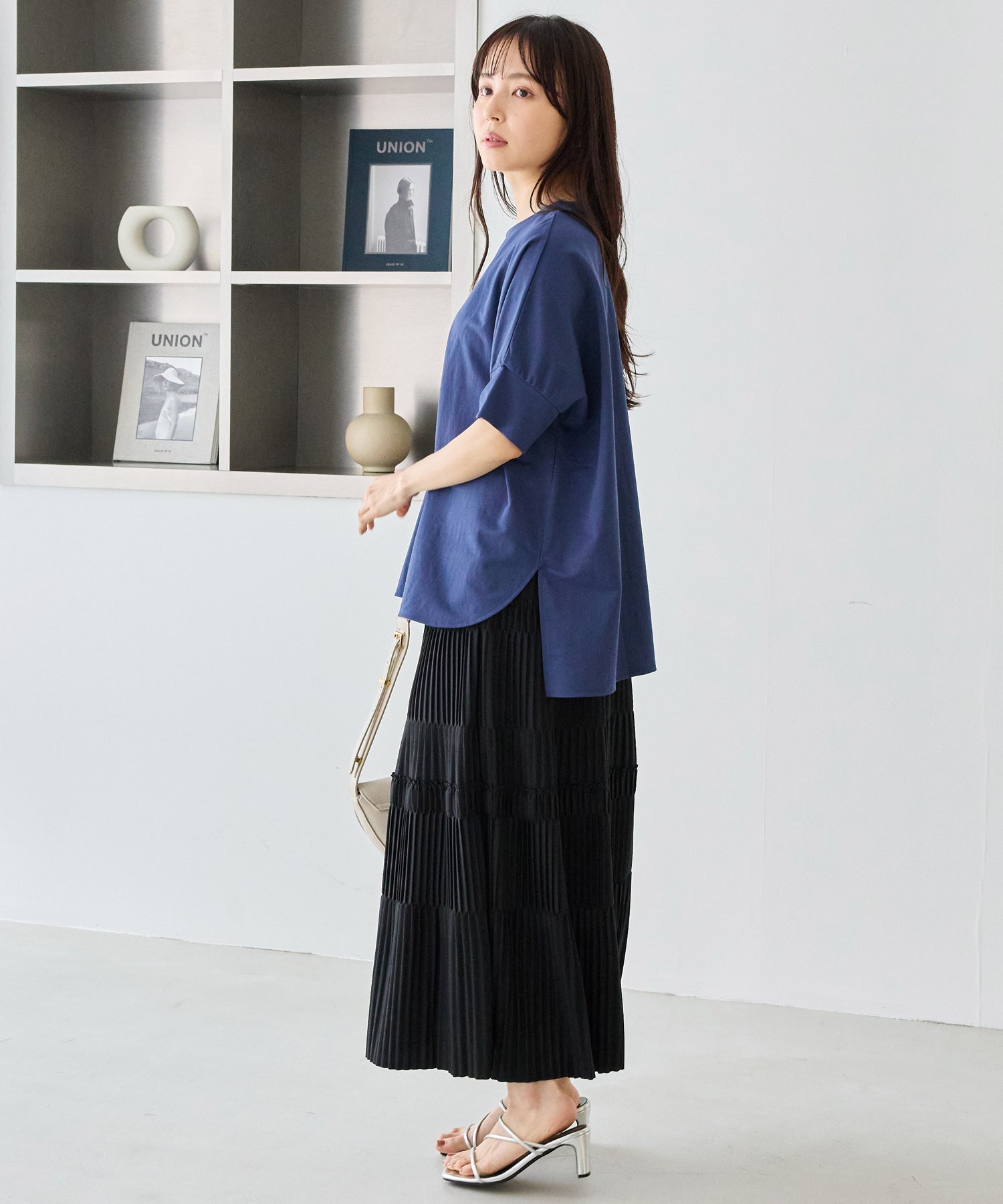 【好機能シリーズ】接触冷感｜トリコットワイドプルオーバー