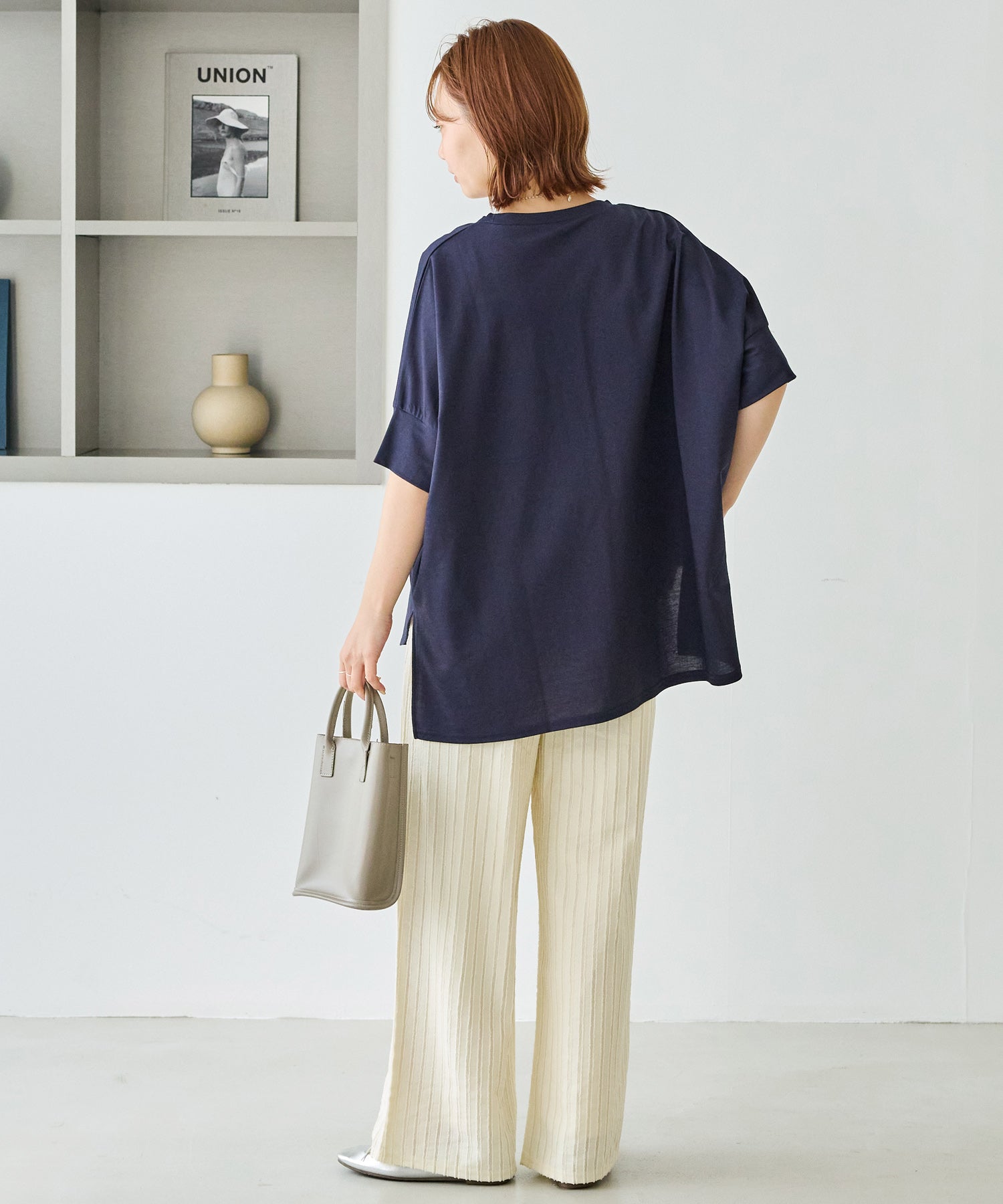 【好機能シリーズ】接触冷感｜トリコットワイドプルオーバー