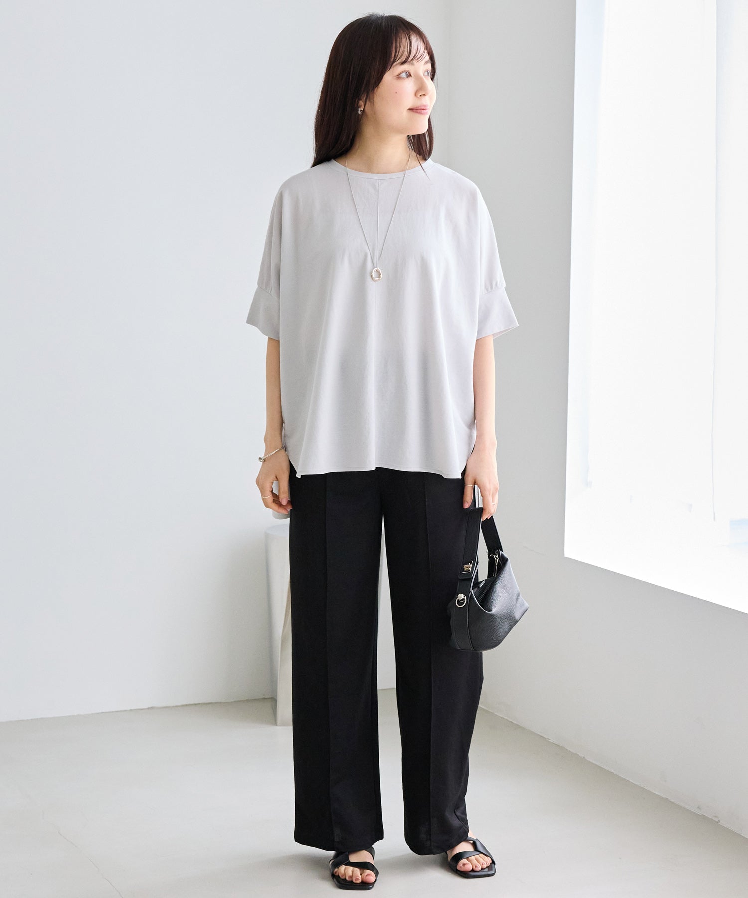 【好機能シリーズ】接触冷感｜トリコットイージーパンツ