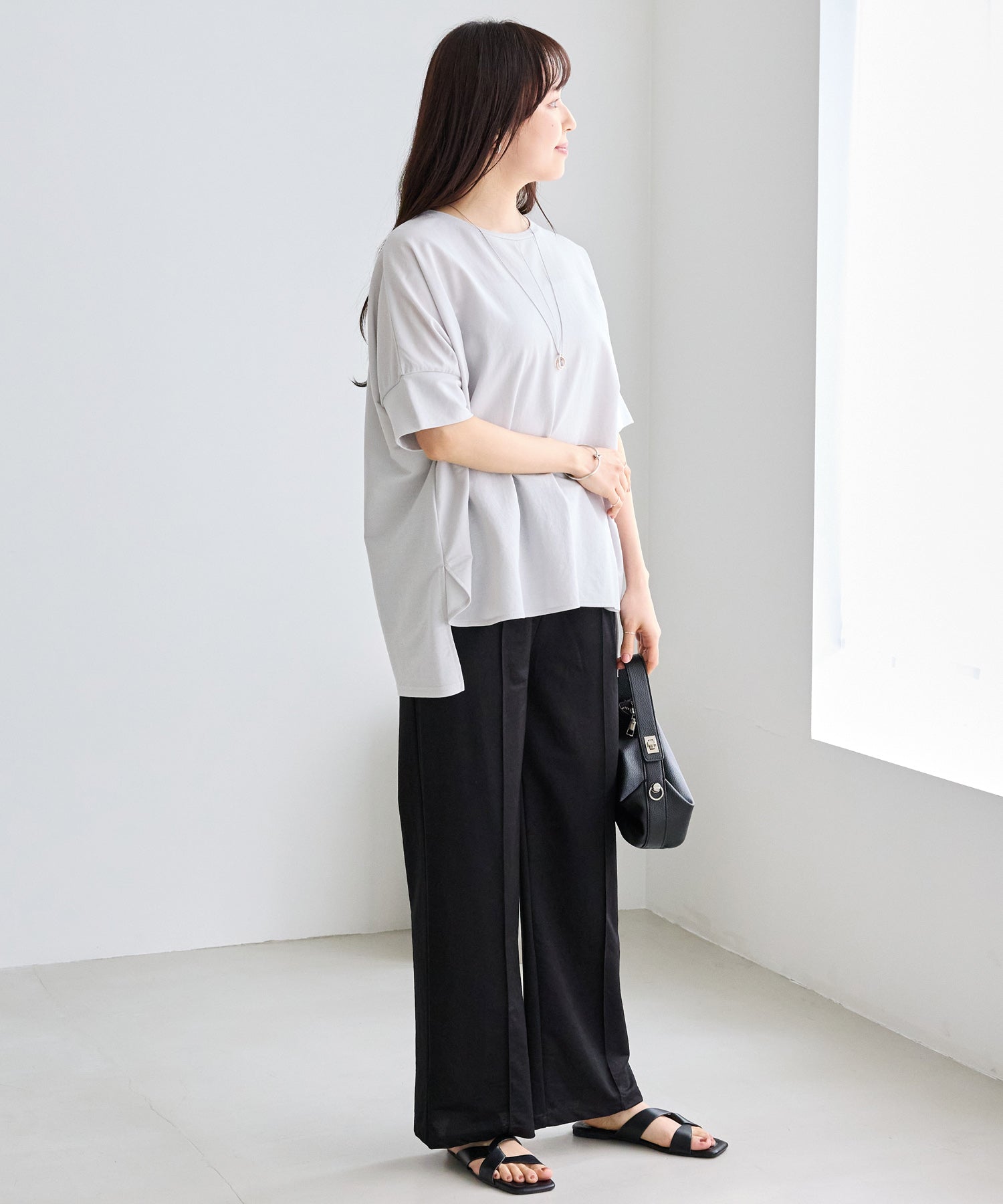 【好機能シリーズ】接触冷感｜トリコットイージーパンツ