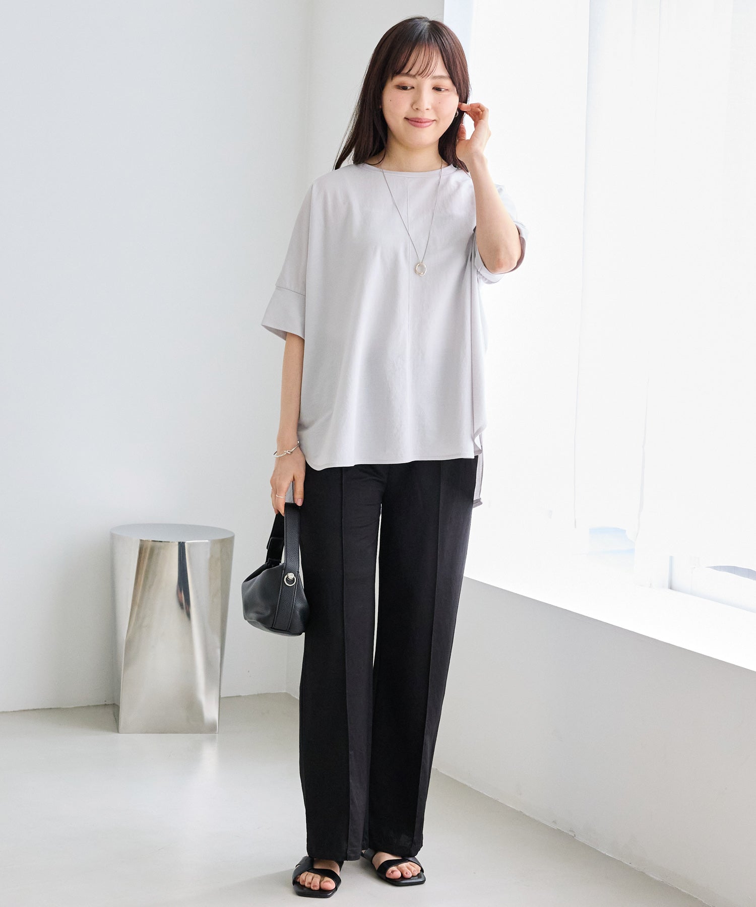 【好機能シリーズ】接触冷感｜トリコットイージーパンツ