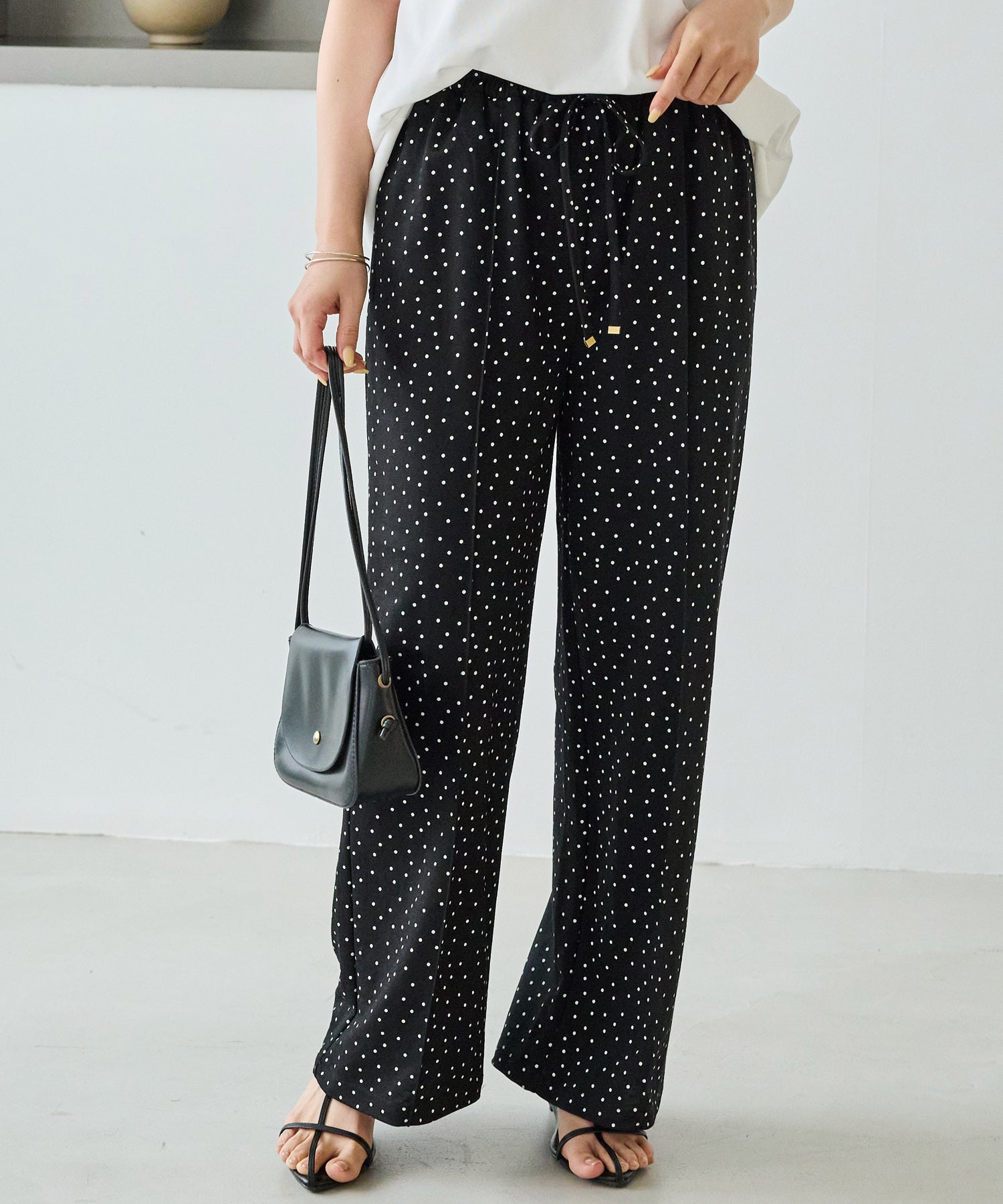 ドットA　model:156cm 着用サイズ:M