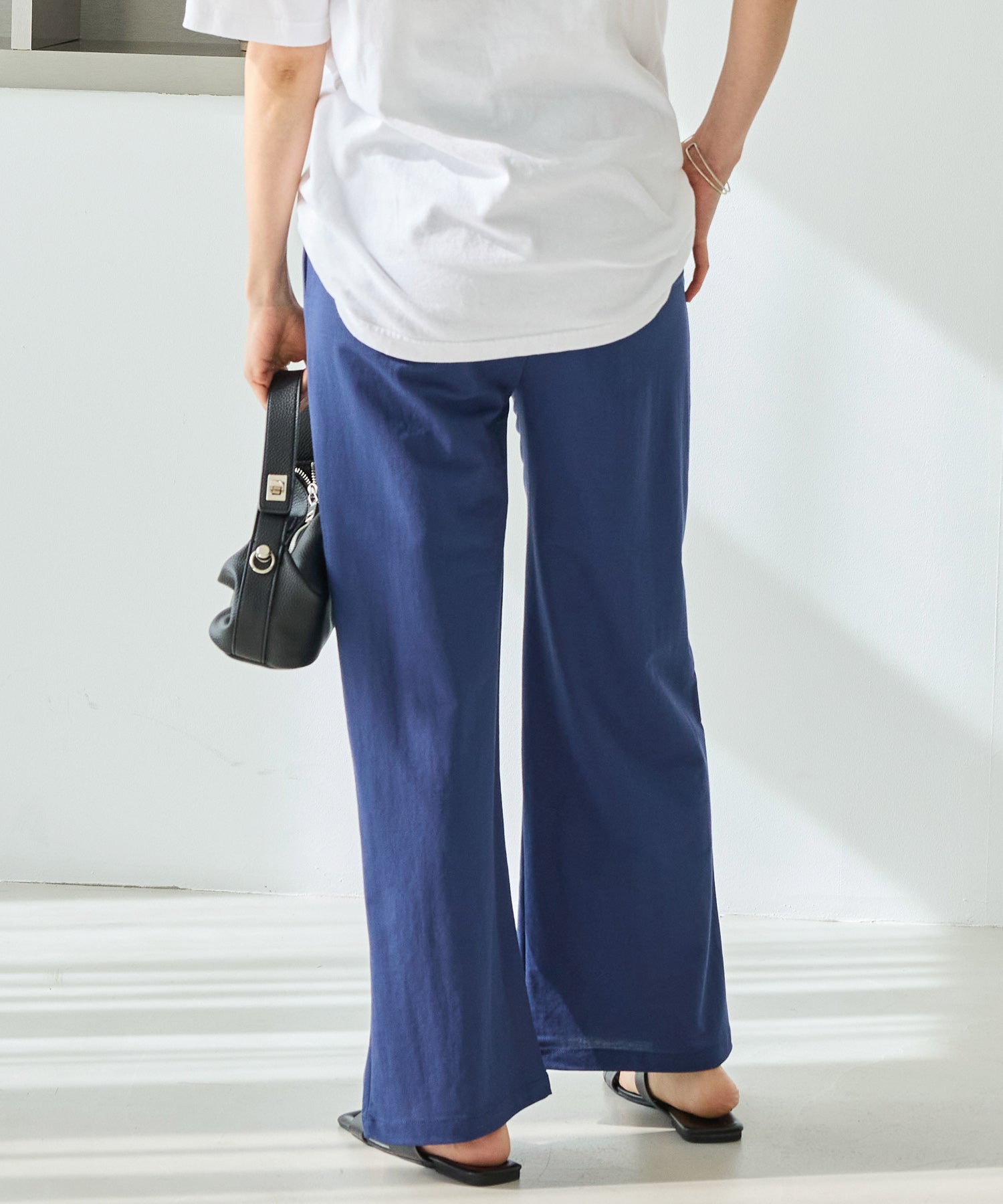 【好機能シリーズ】接触冷感｜トリコットイージーパンツ