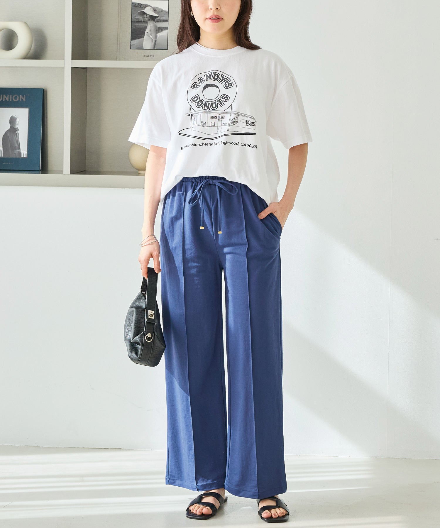 【好機能シリーズ】接触冷感｜トリコットイージーパンツ