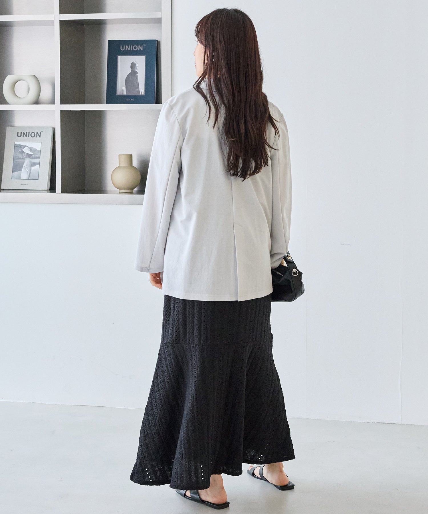 【好機能シリーズ】接触冷感｜トリコットダブルテーラードジャケット