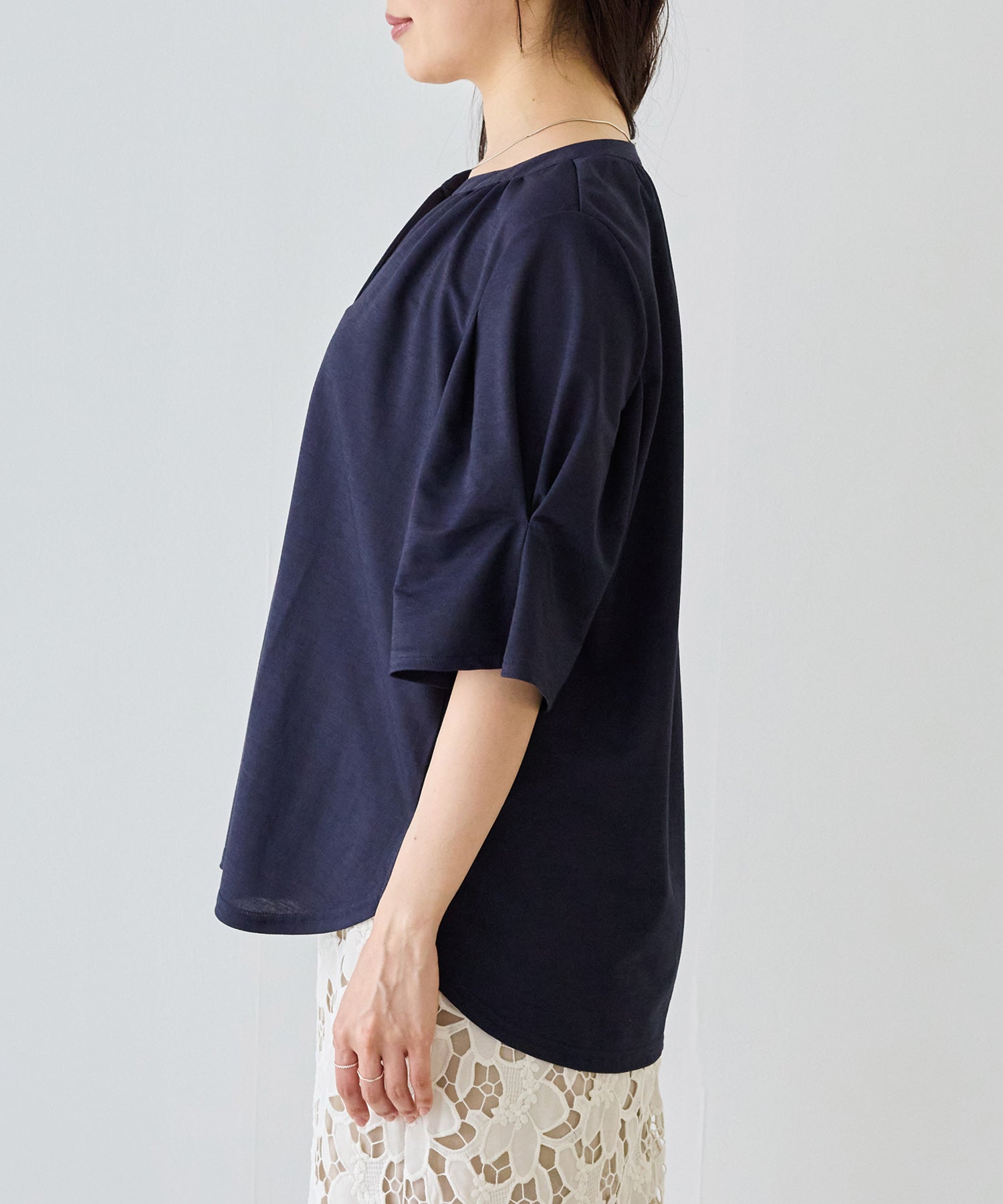 サイド　model:163cm 着用サイズ:M