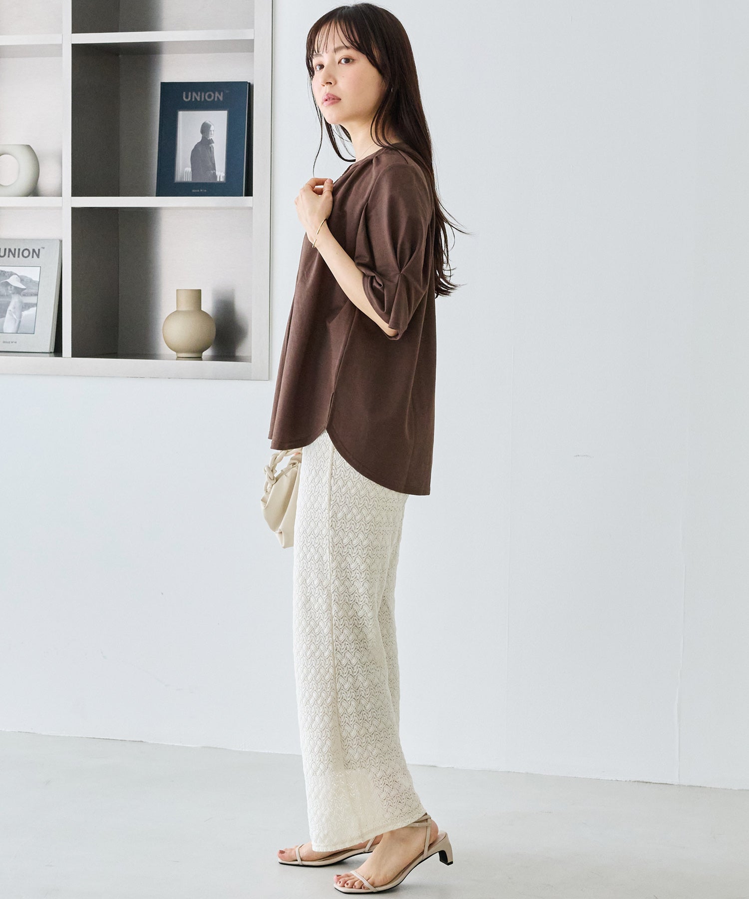 【好機能シリーズ】接触冷感｜トリコットスキッパープルオーバー