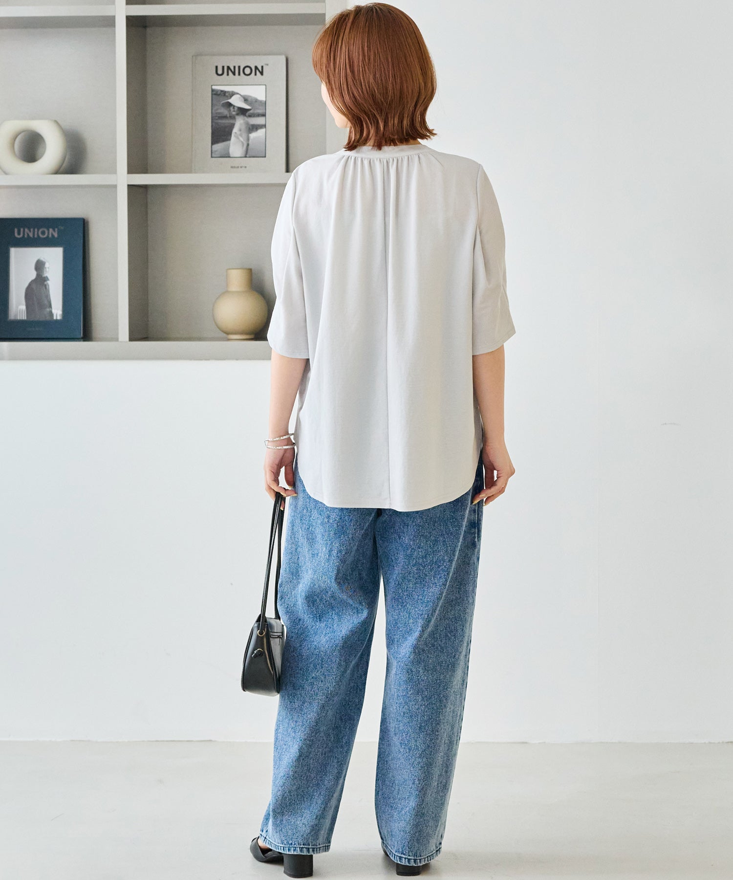 【好機能シリーズ】接触冷感｜トリコットスキッパープルオーバー