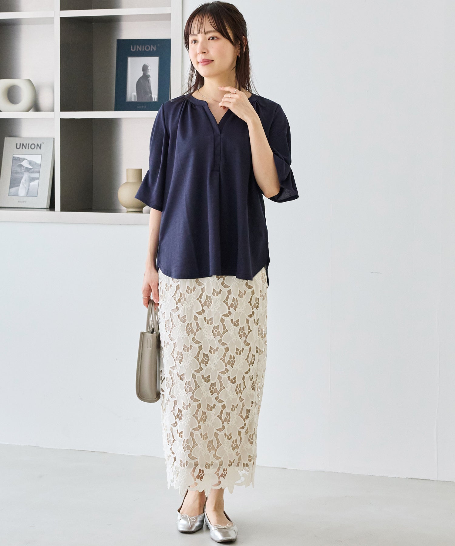 【好機能シリーズ】接触冷感｜トリコットスキッパープルオーバー