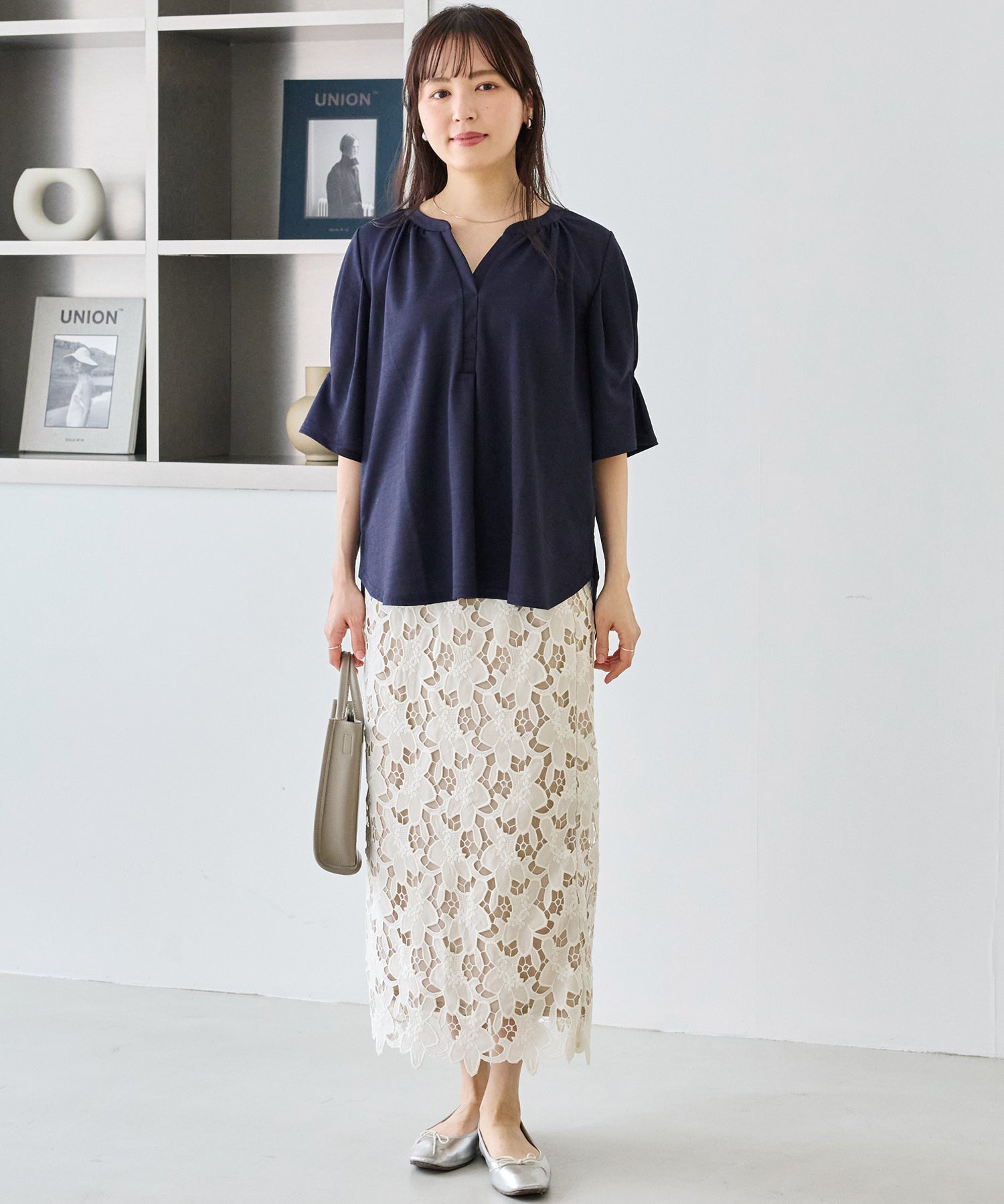 【好機能シリーズ】接触冷感｜トリコットスキッパープルオーバー