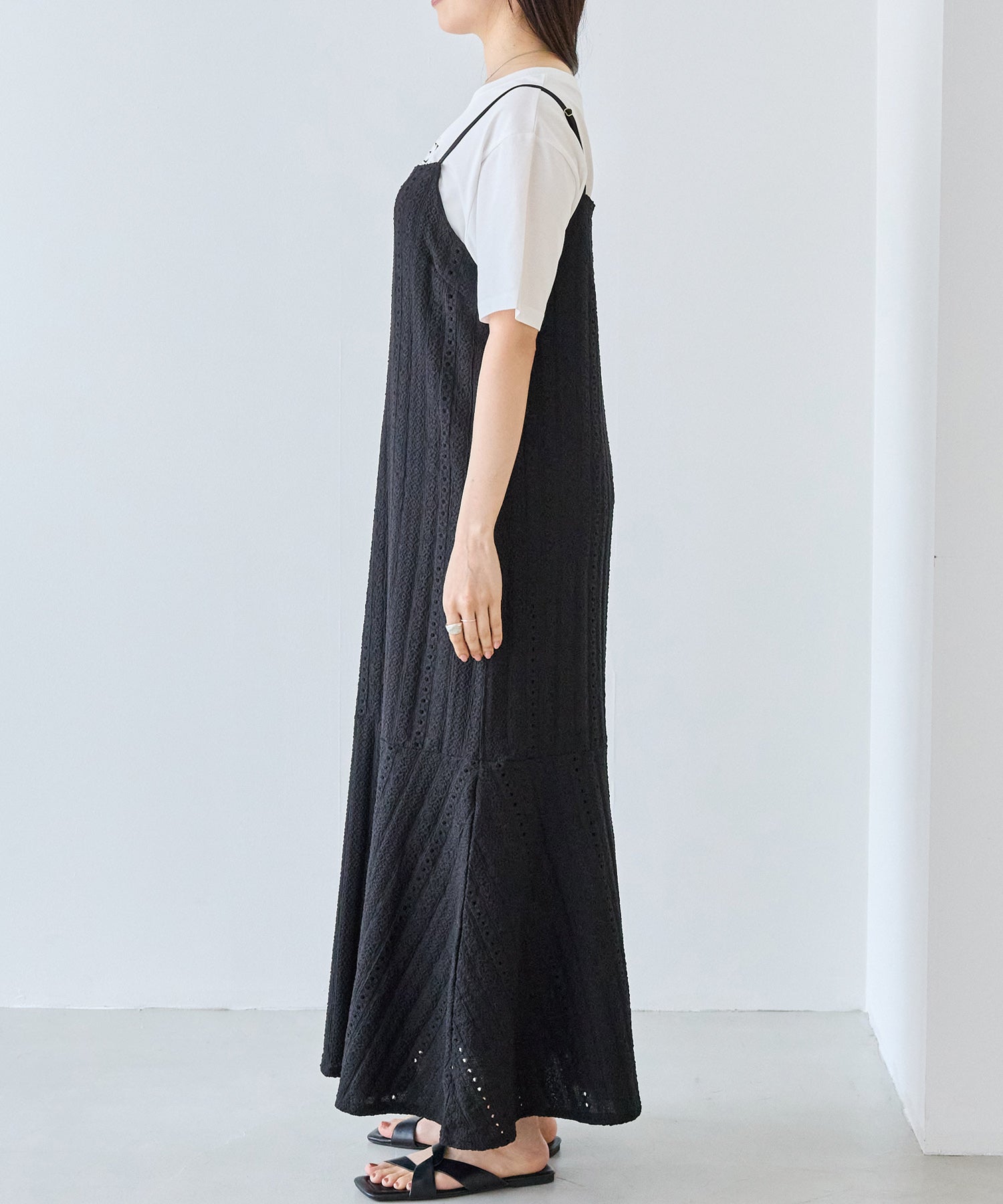 サイド　model:163cm 着用サイズ:M