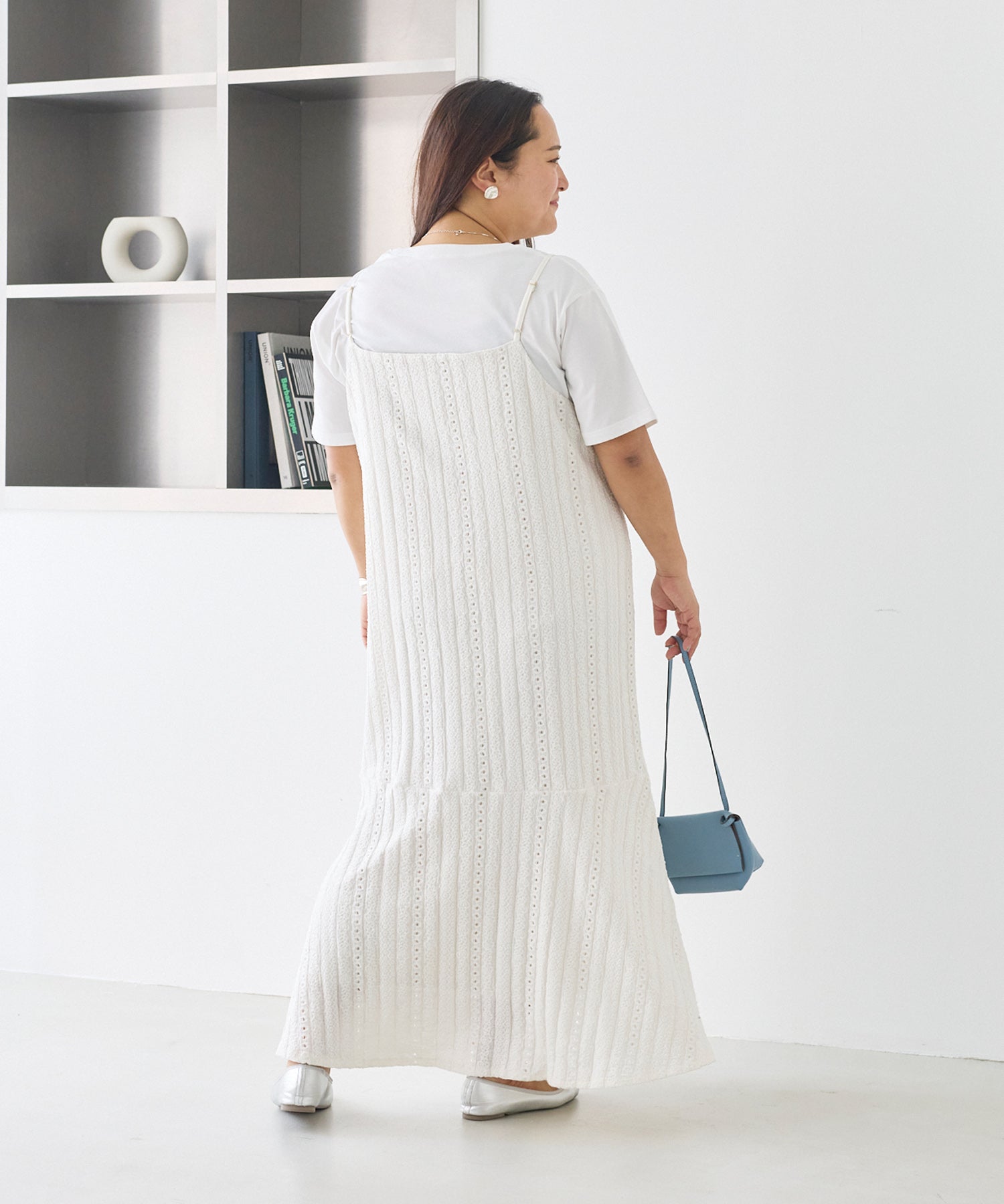 オフホワイト　model:161cm 着用サイズ:3L