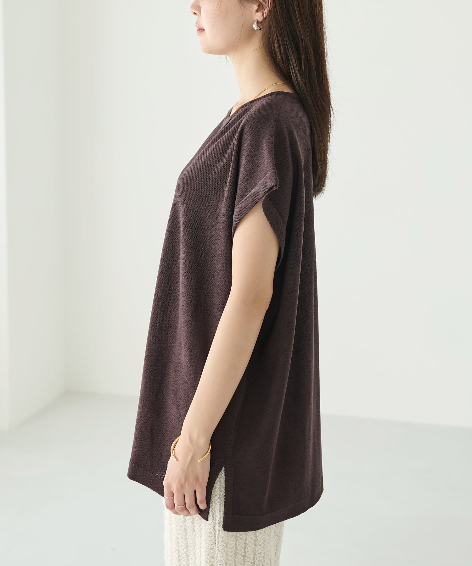 サイド　model:160cm 着用サイズ:M