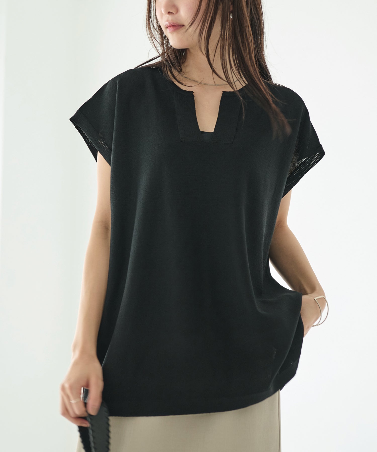 ブラック　model:160cm 着用サイズ:M